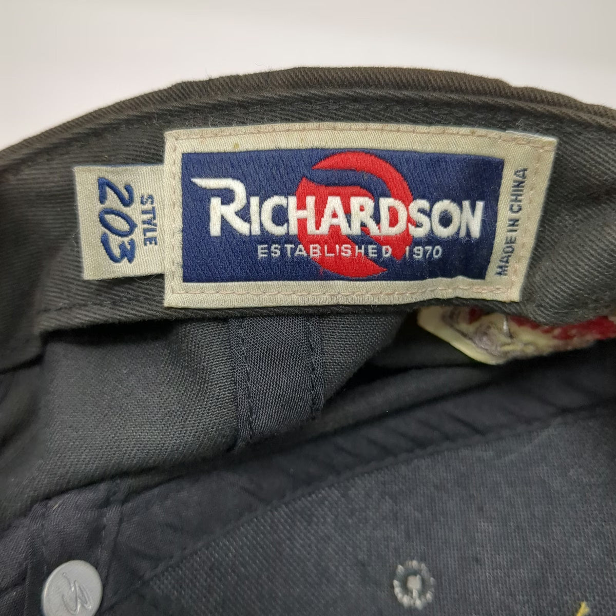 Richardson Baseball Cap Black One Size Thomas Built Buses Saf-T-Liner C2 Hat