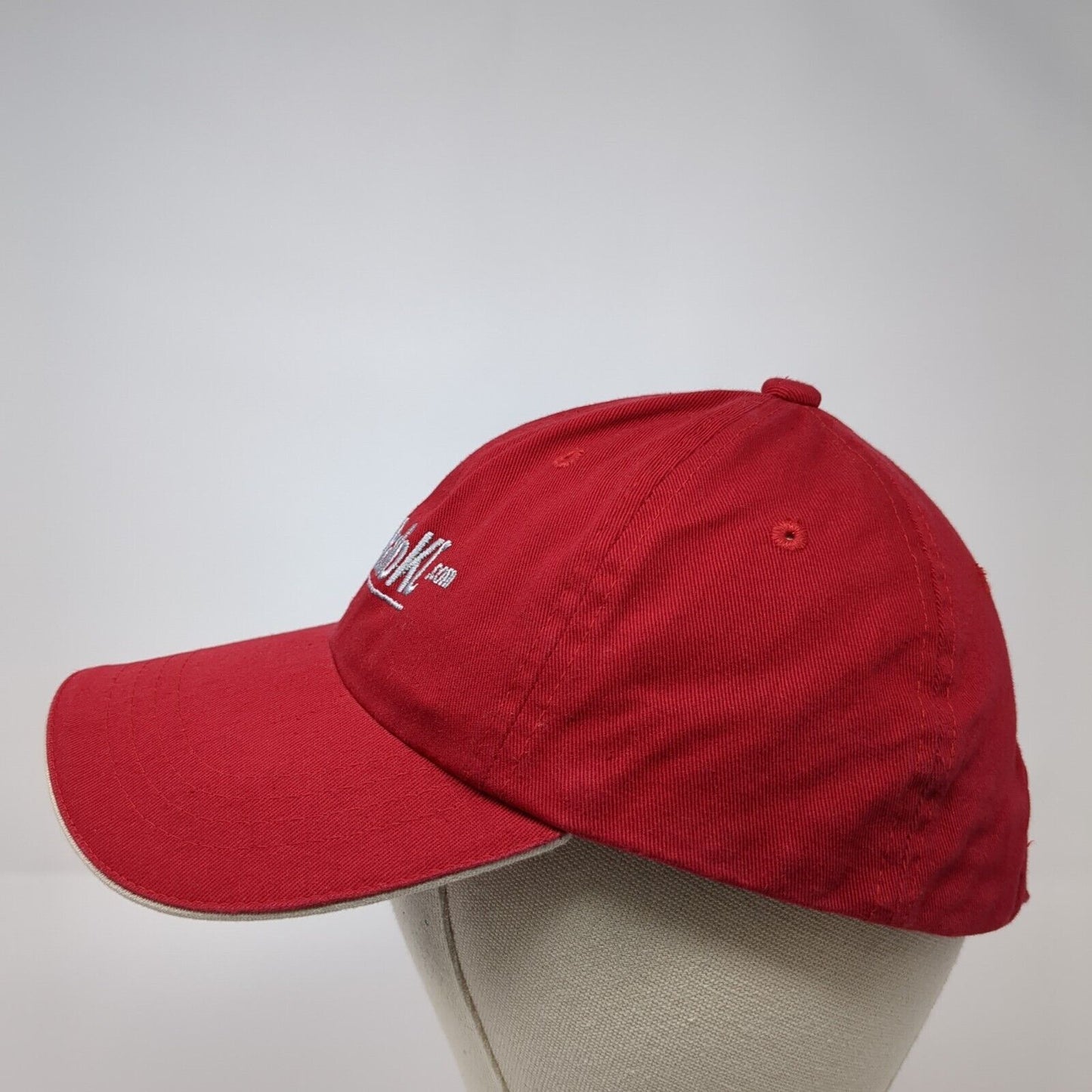 Sports Radio KC.com Slideback Hat Red One Size Adjustable Sportsman