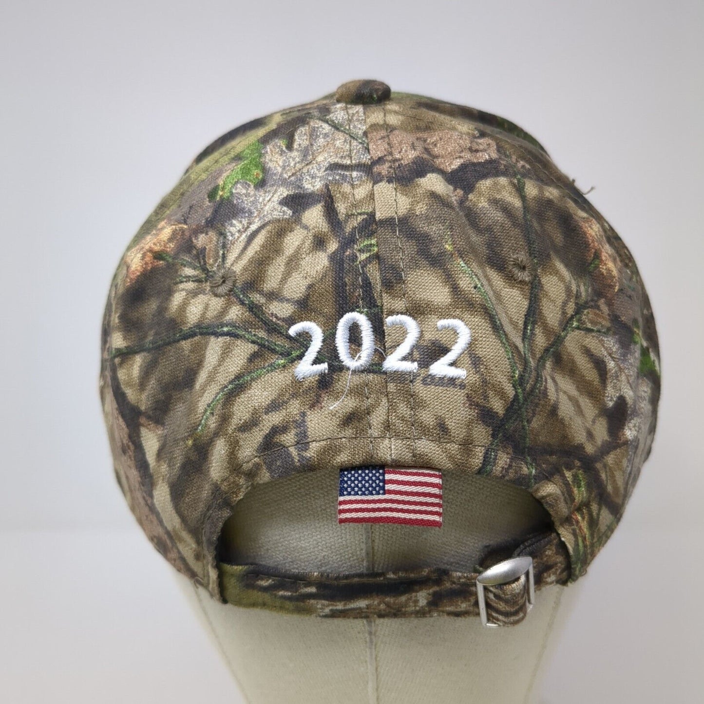 Farmers Bank of Willards 2022 Slideback Hat Camouflage OS Patriotic Outdoor Cap