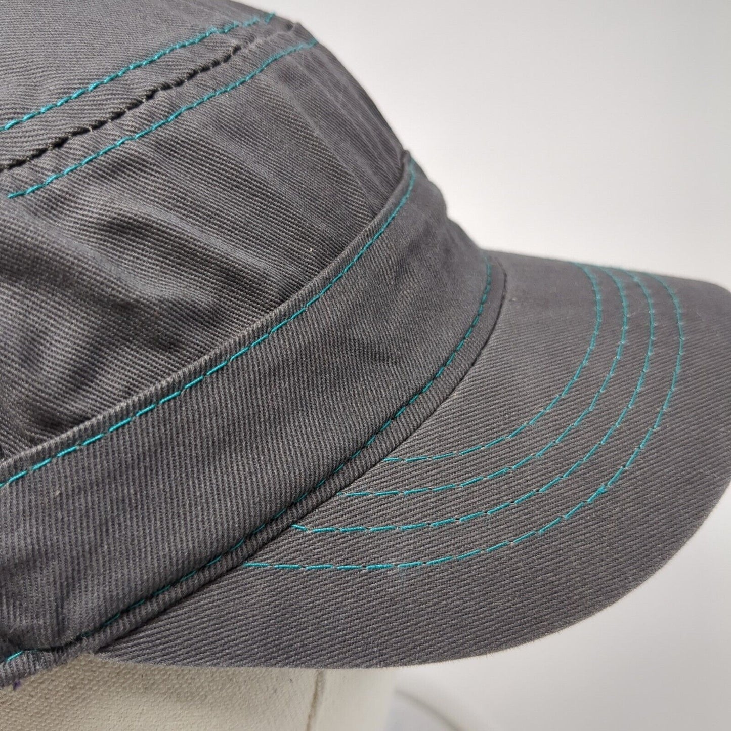 Scheels Slideback Cadet Army Hat Gray One Size Embroidered Outdoor Cap