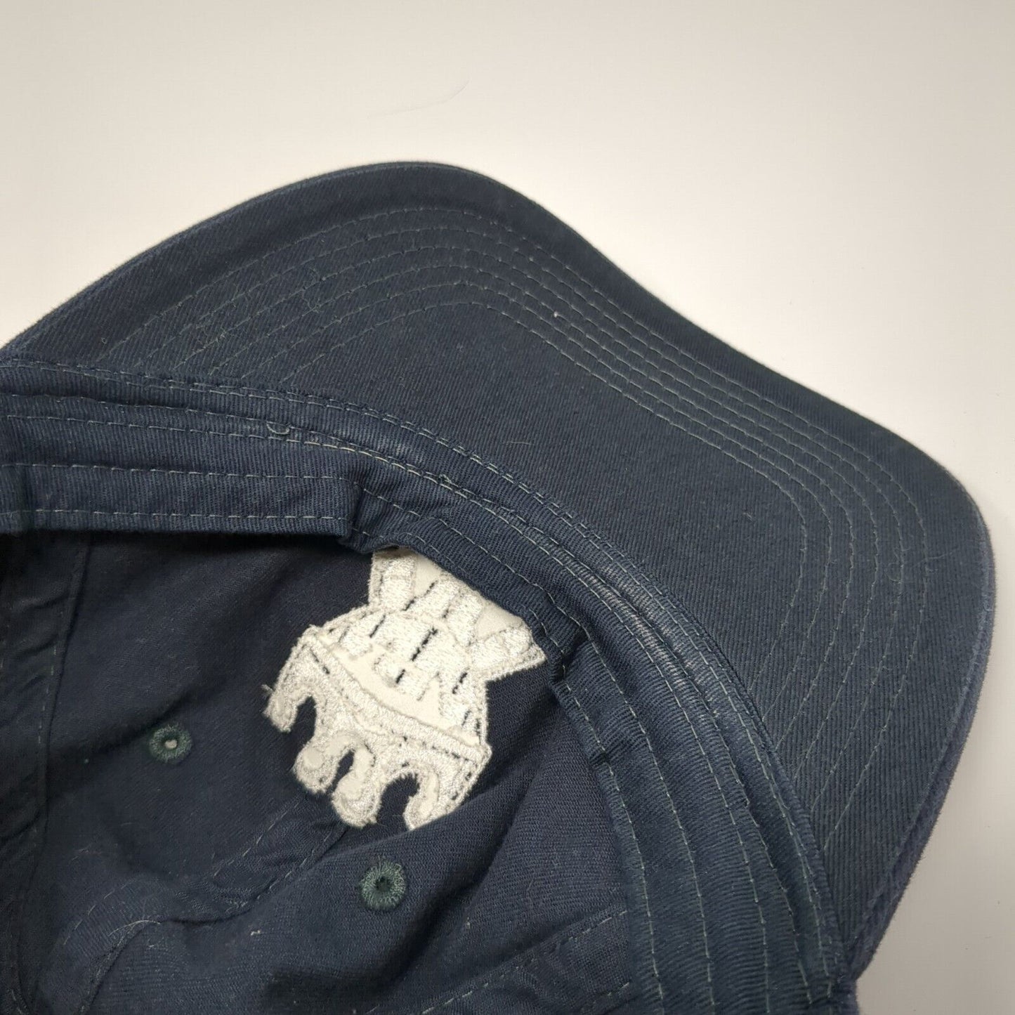 Sportsman Slideback Hat Blue One Size Adjustable Embroidered 6 Panel
