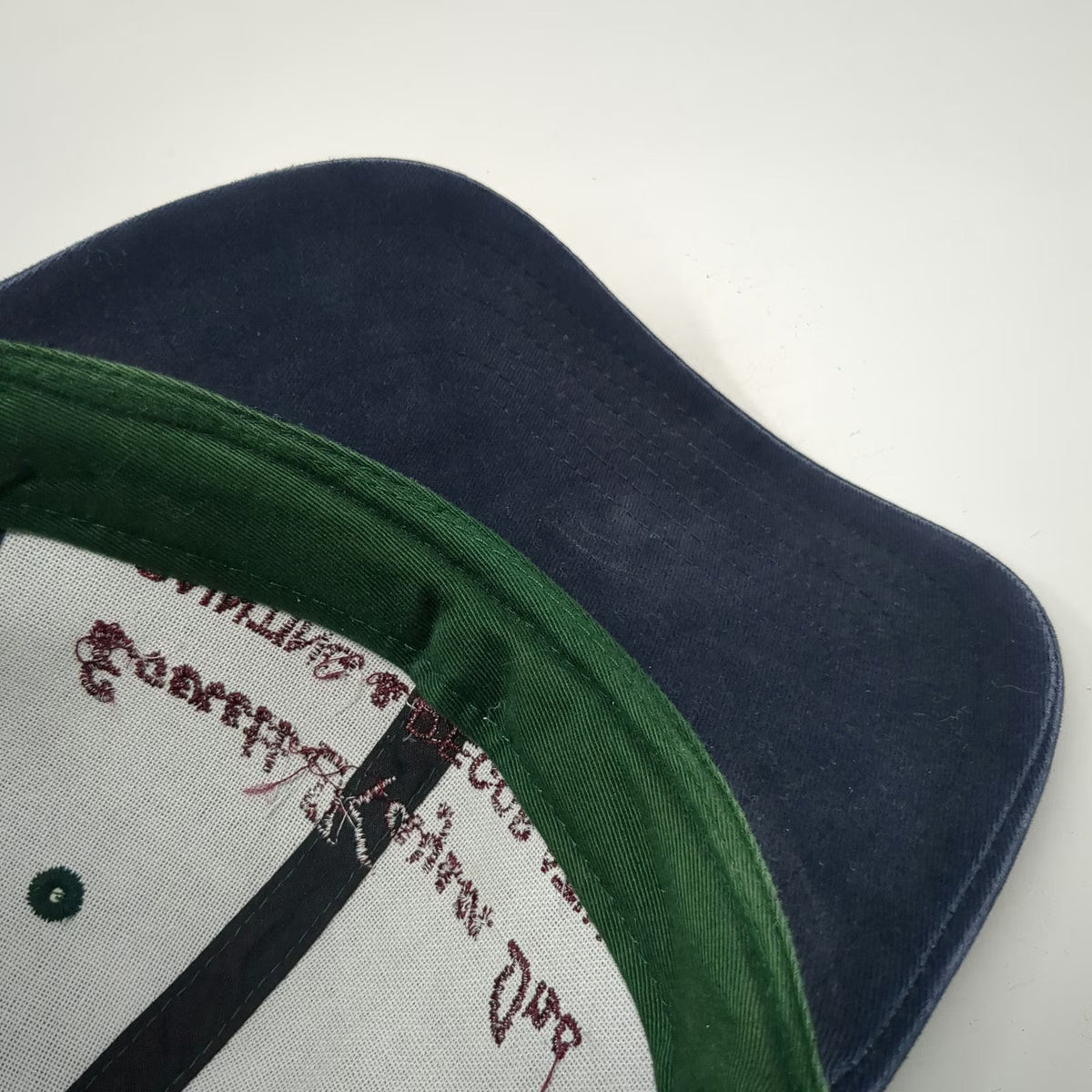 Pacific Headwear Baseball Cap Green Blue One Size Strapback Painter Logo Hat