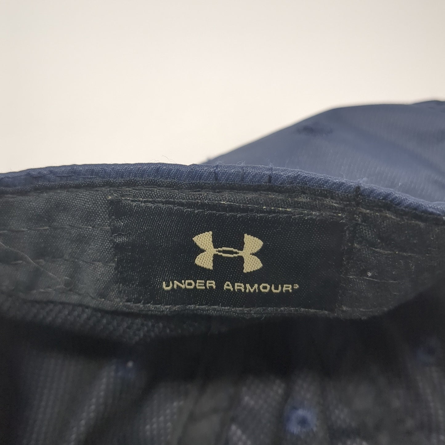 Under Armour Slideback Hat Blue One Size Adjustable Embroidered Logo