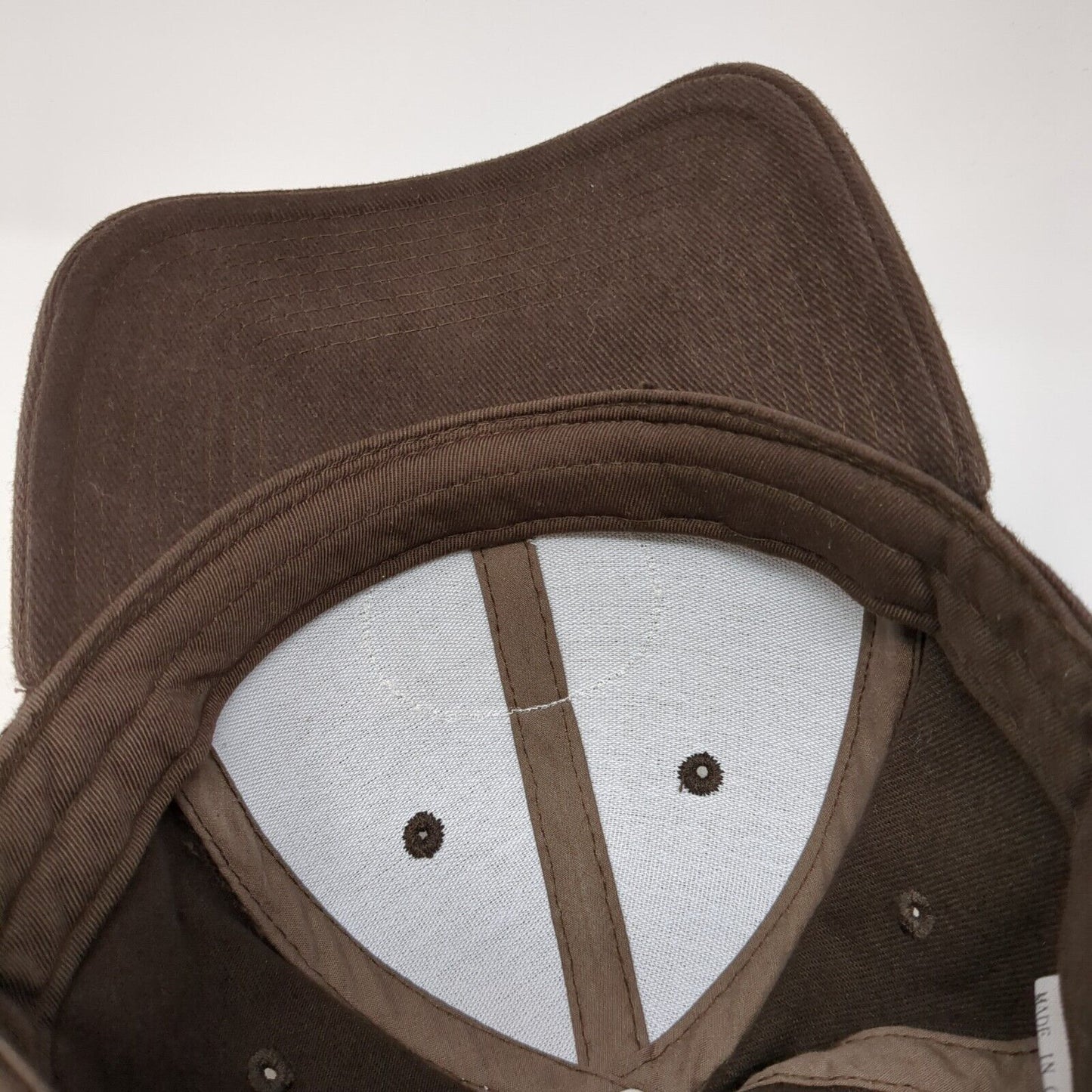 Heart of America Council Centennial Campout Slideback Hat Brown OS Adjustable