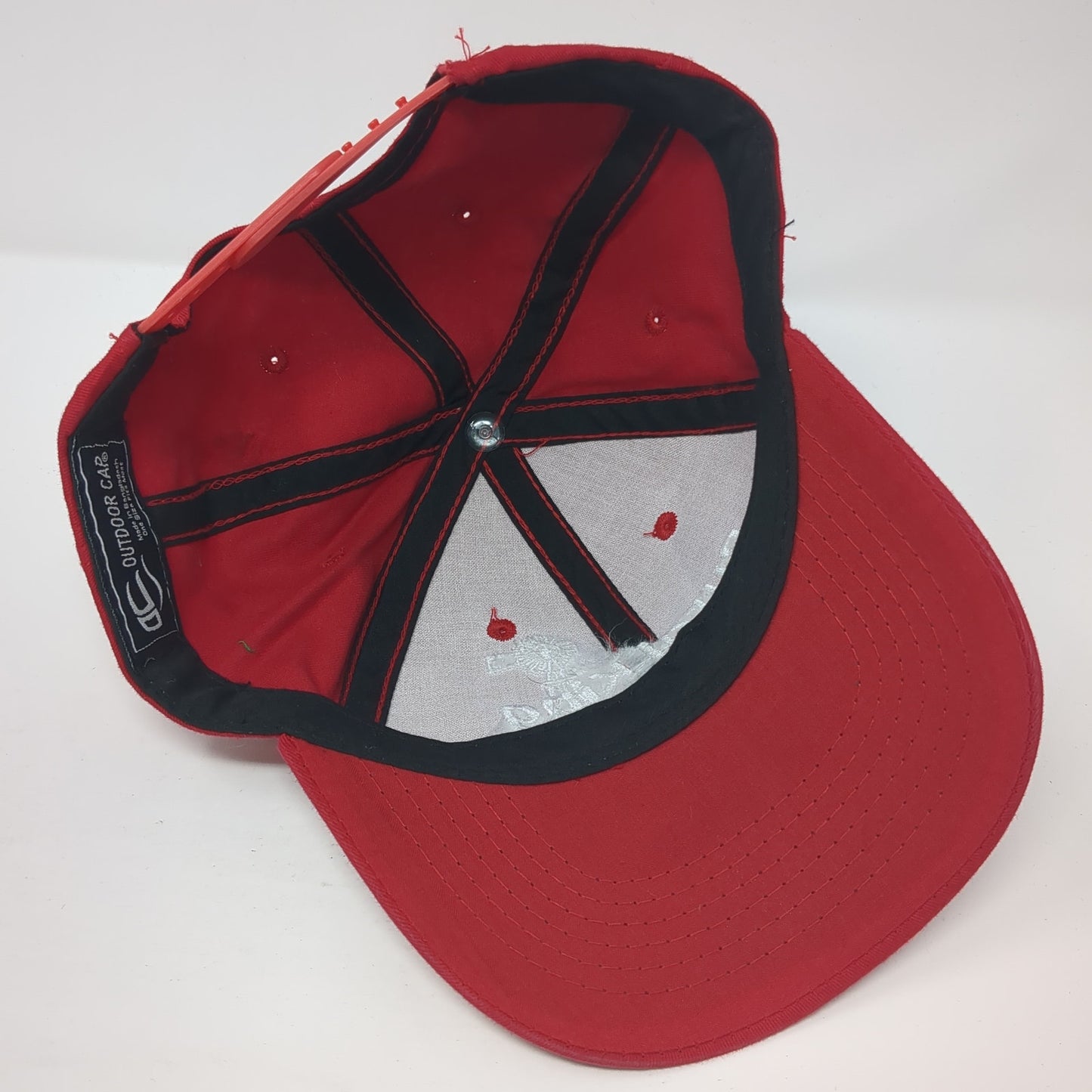 Rural King America's Farm and Home Store Snapback Hat Red One Size Outdoor Cap