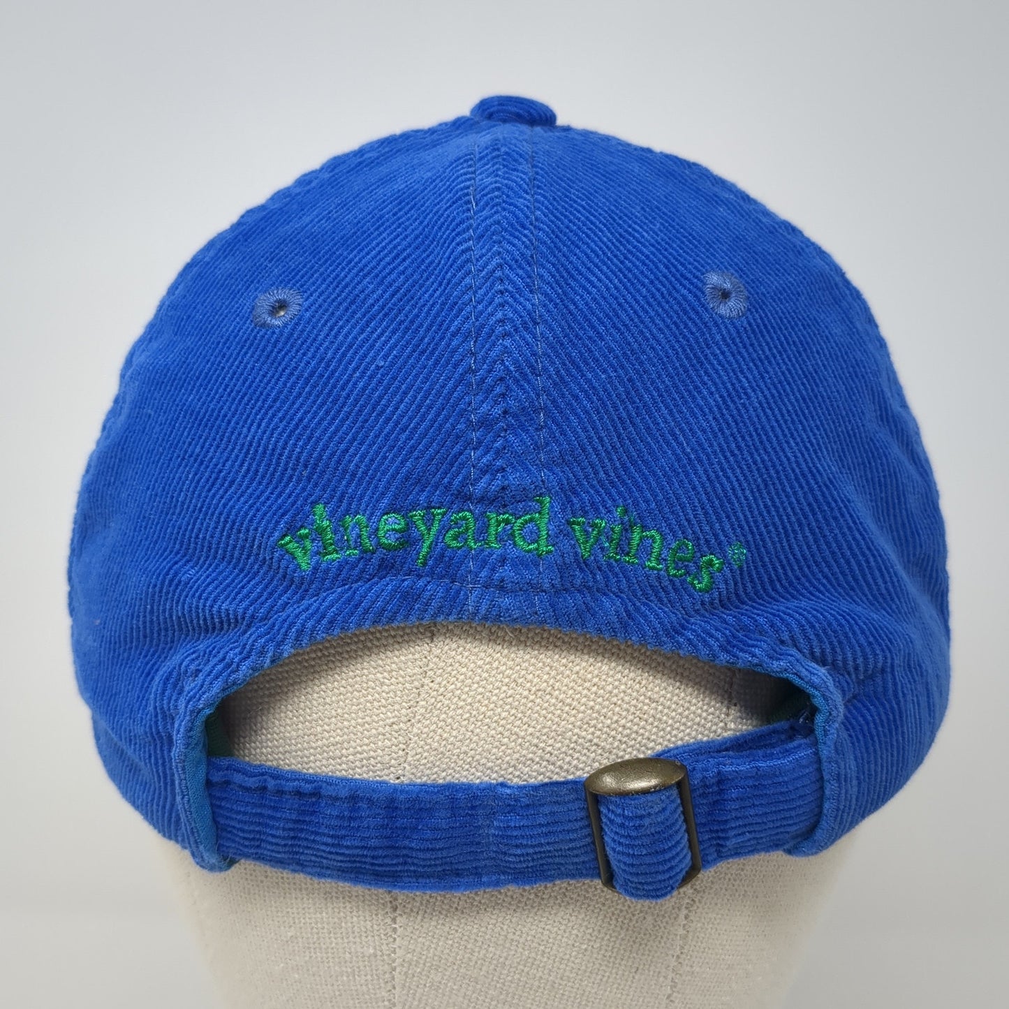 Vineyard Vines Slideback Baseball Cap Blue One Size Adjustable Embroidered