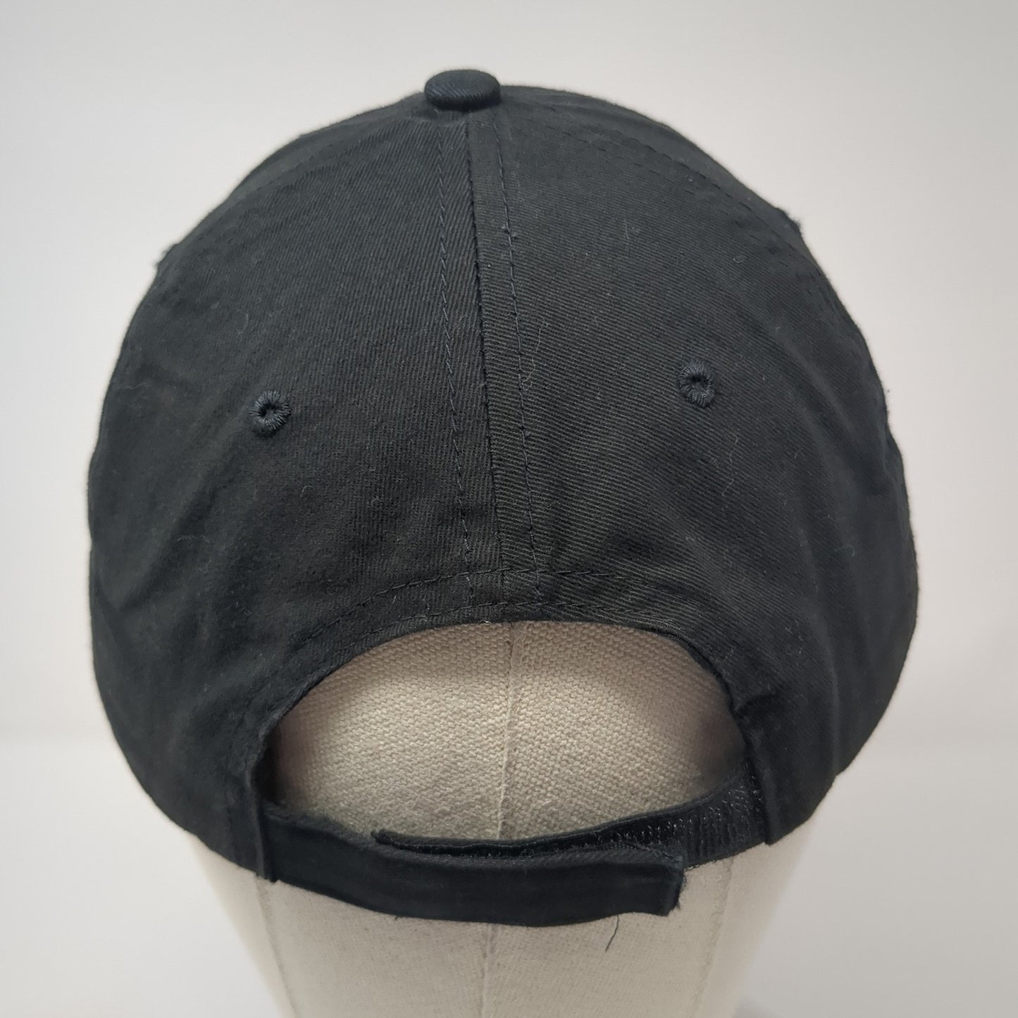 Maytrucking Co. Strapback Baseball Cap Black One Size Adjustable Embroidered KC