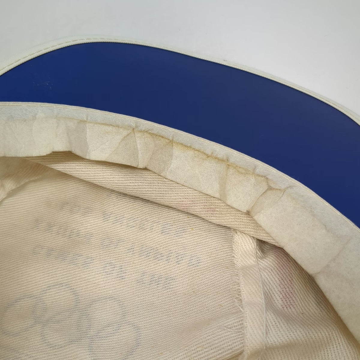 Army Cap White Blue Red One Size 1984 Los Angeles Olympics USA Rings Logo Hat