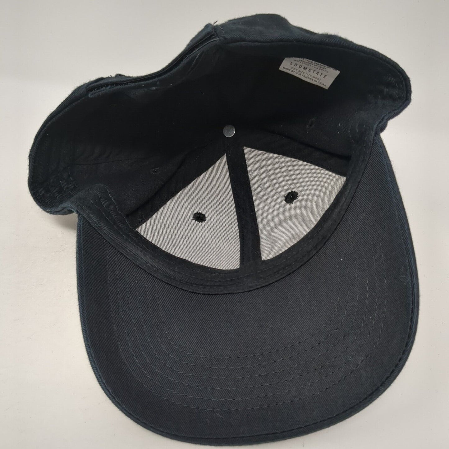 Chipotle Strapback Hat Black One Size Adjustable Loomstate 6 Panel