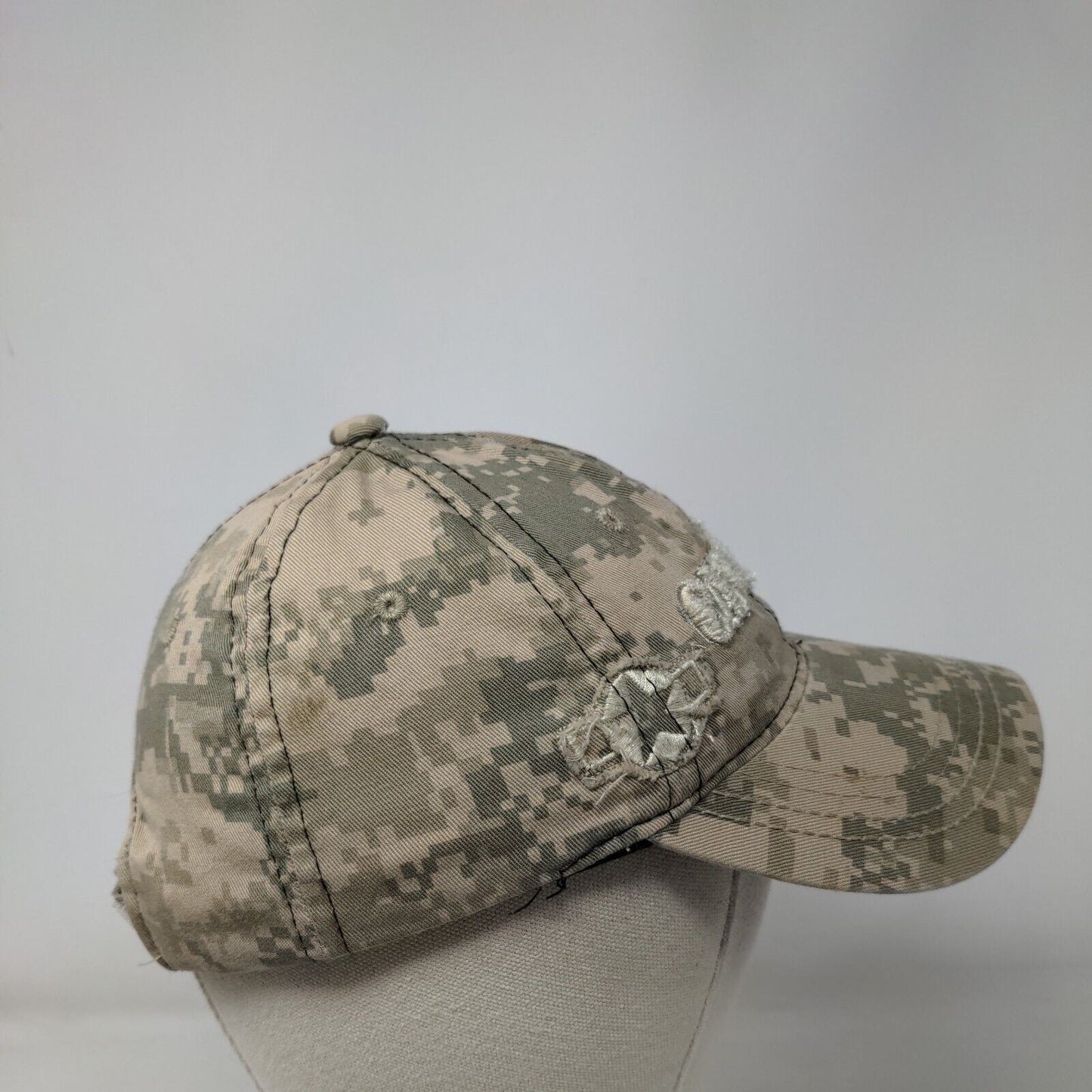 Cabela's Strapback Hat Camo Youth Embroidered Adjustable Outdoor