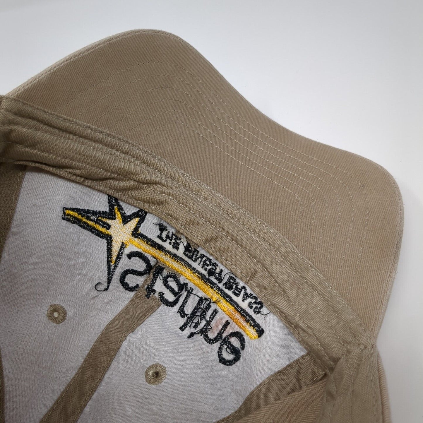 Starline The Finest Brass Slideback Hat Brown One Size Adjustable