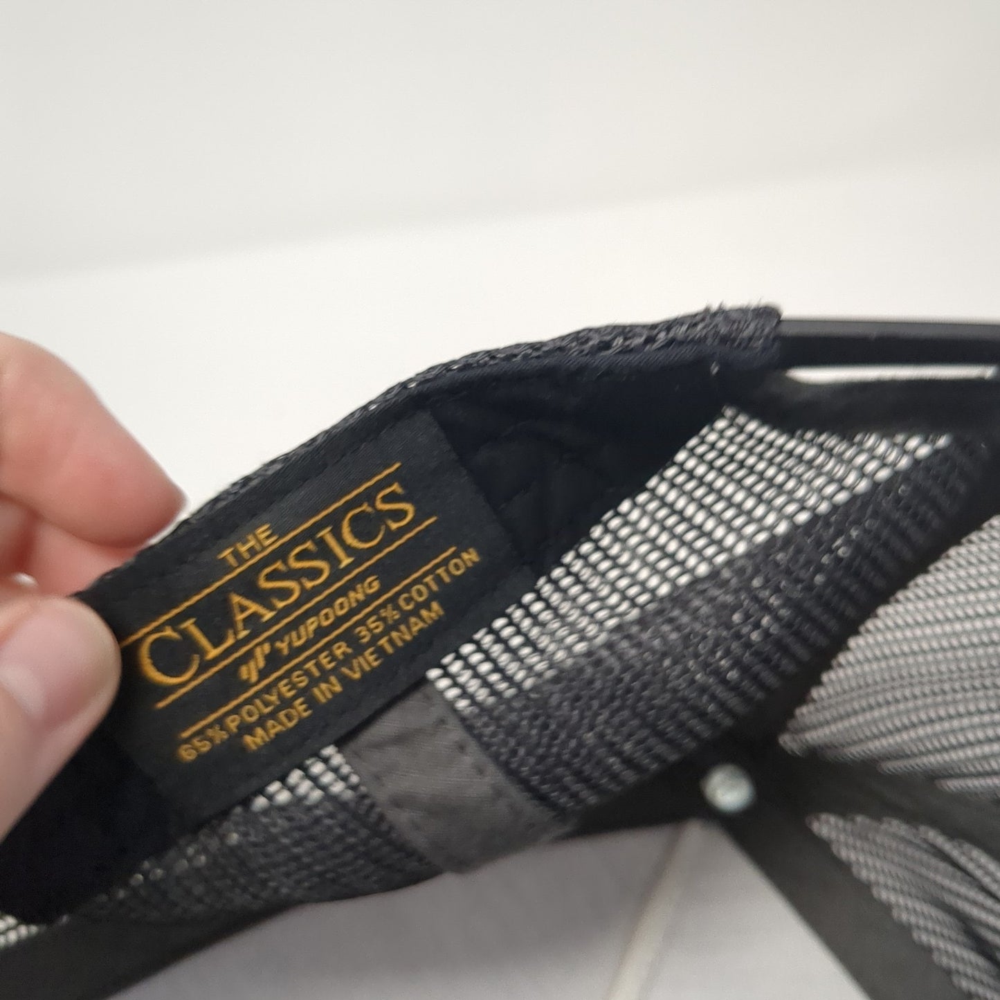 GamePants Snapback Trucker Hat Gray One Size Mesh Back Yupoong Outdoor