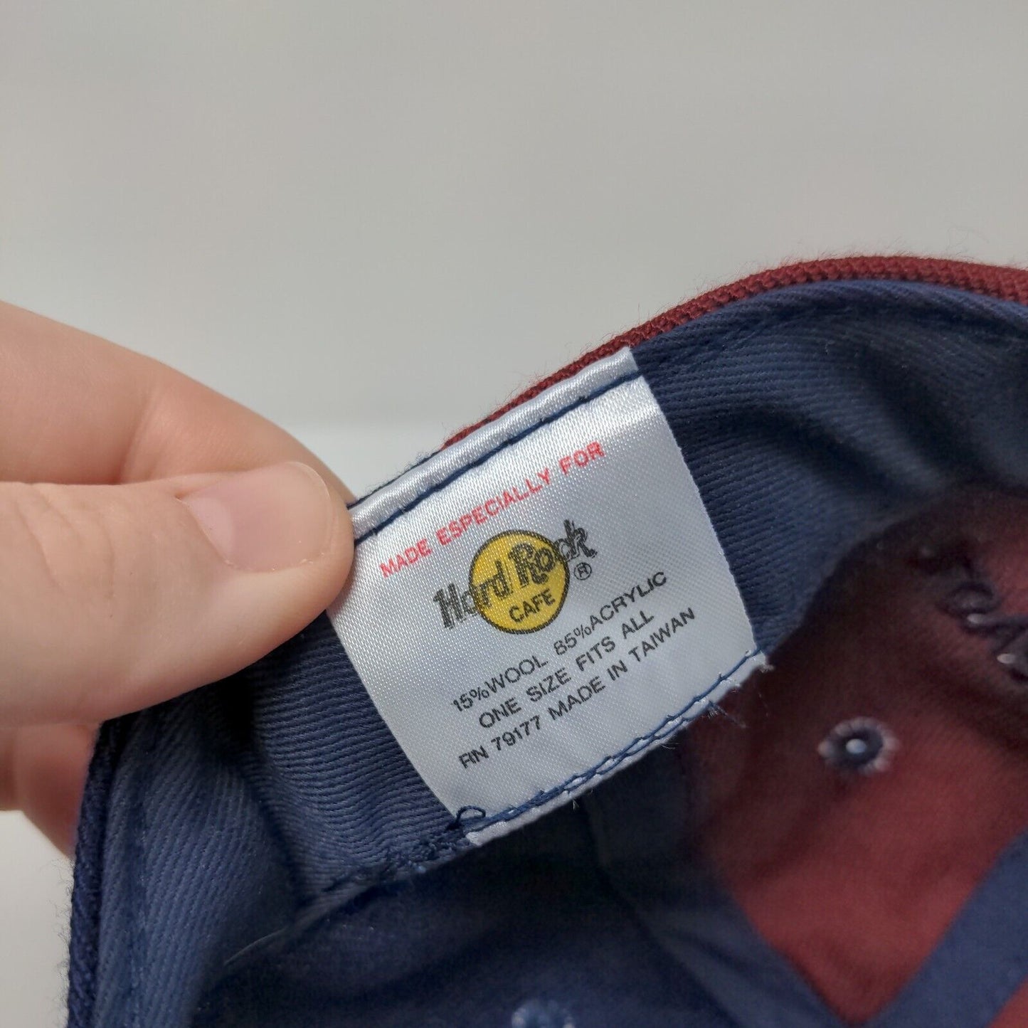 Hard Rock Cafe Maui Snapback Hat Multi OSFA Save The Planet Colorblock