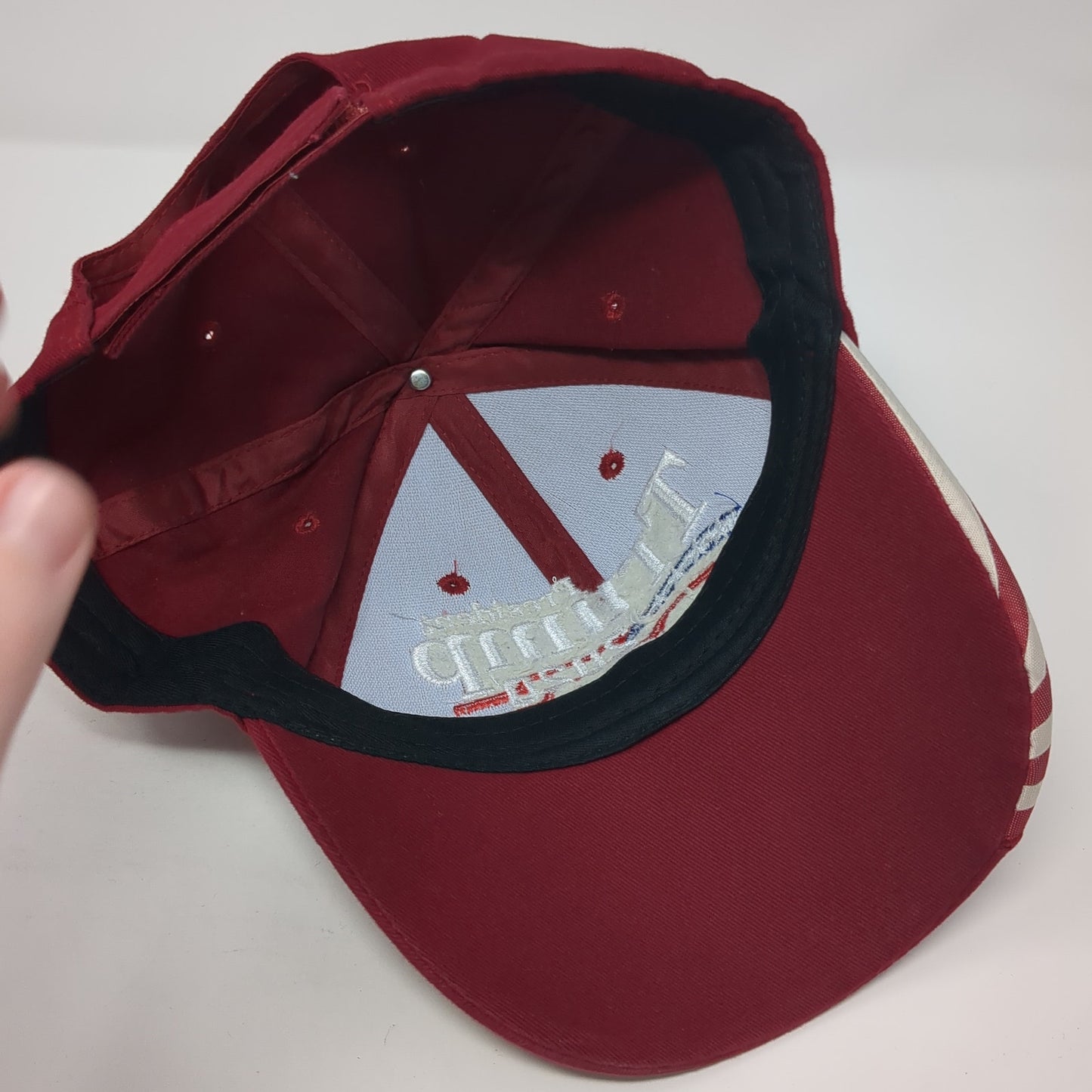 President Trump 2020 Keep America Great! Strapback Hat Red One Size Flag