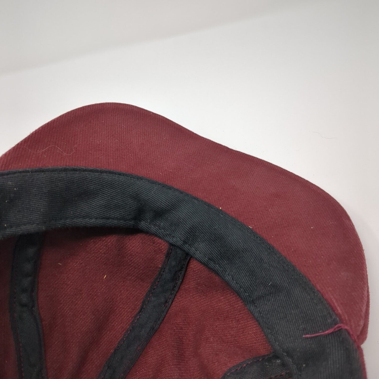 BBB New York Baseball Cap Red One Size Stretch Lightweight 6 Panel Blank