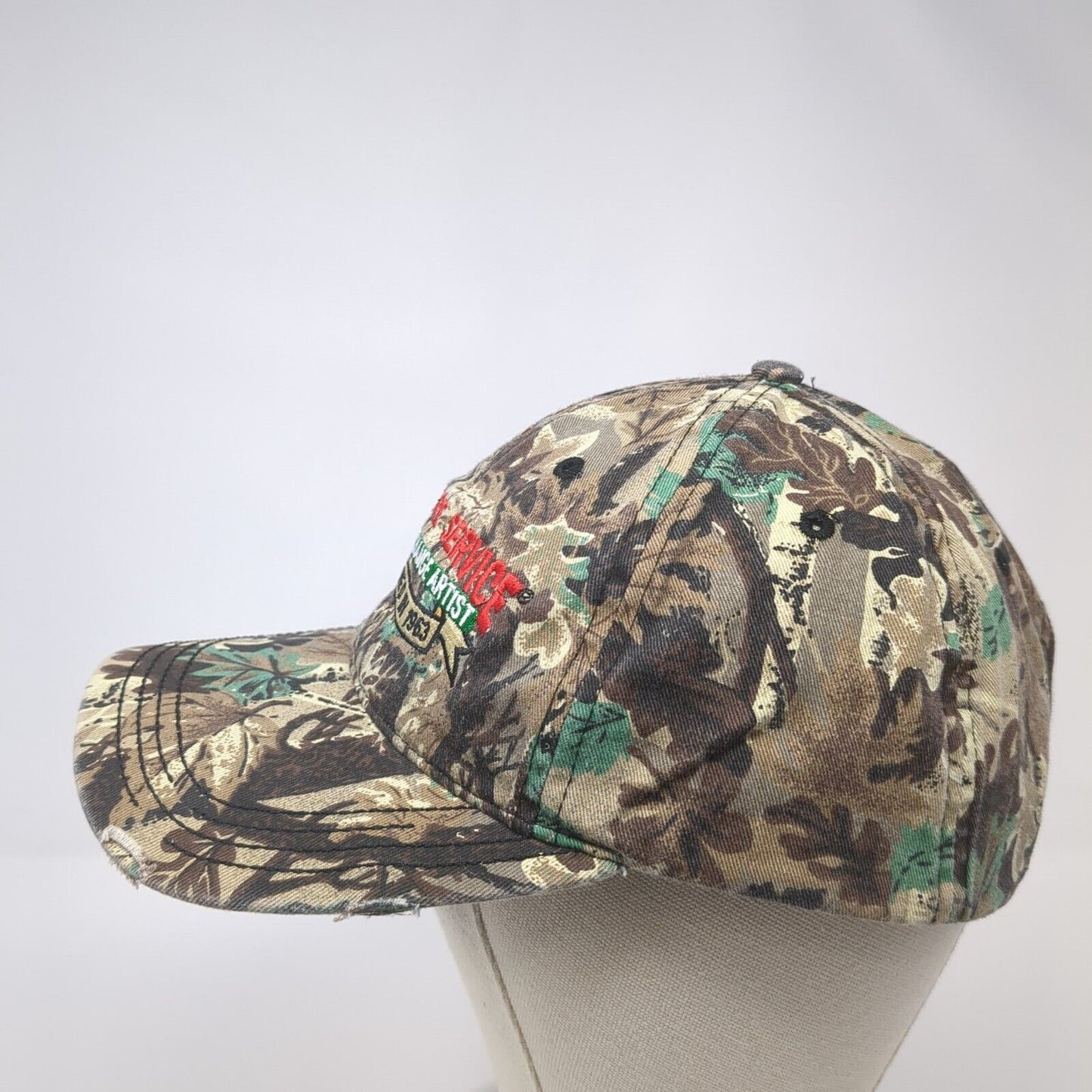 Plaza Tire Service Slideback Hat Camo One Size The Quick Change Artist