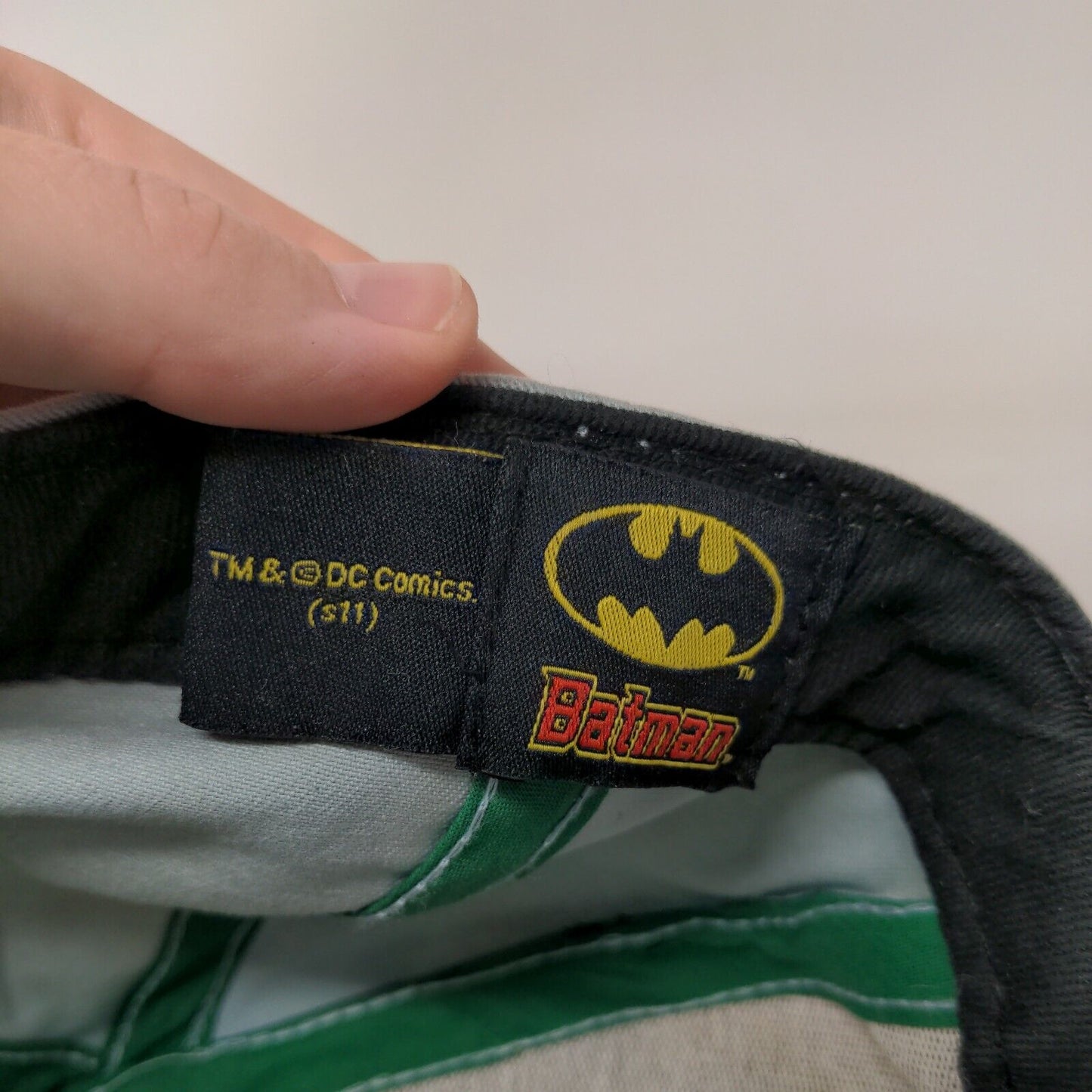 Batman Snapback Hat Multi One Size Adjustable Embroidered DC Comics