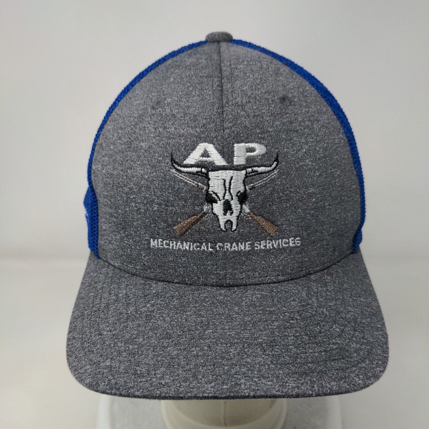 AP Mechanical Crane Services Fitted Trucker Hat Multi L/XL Mesh Back