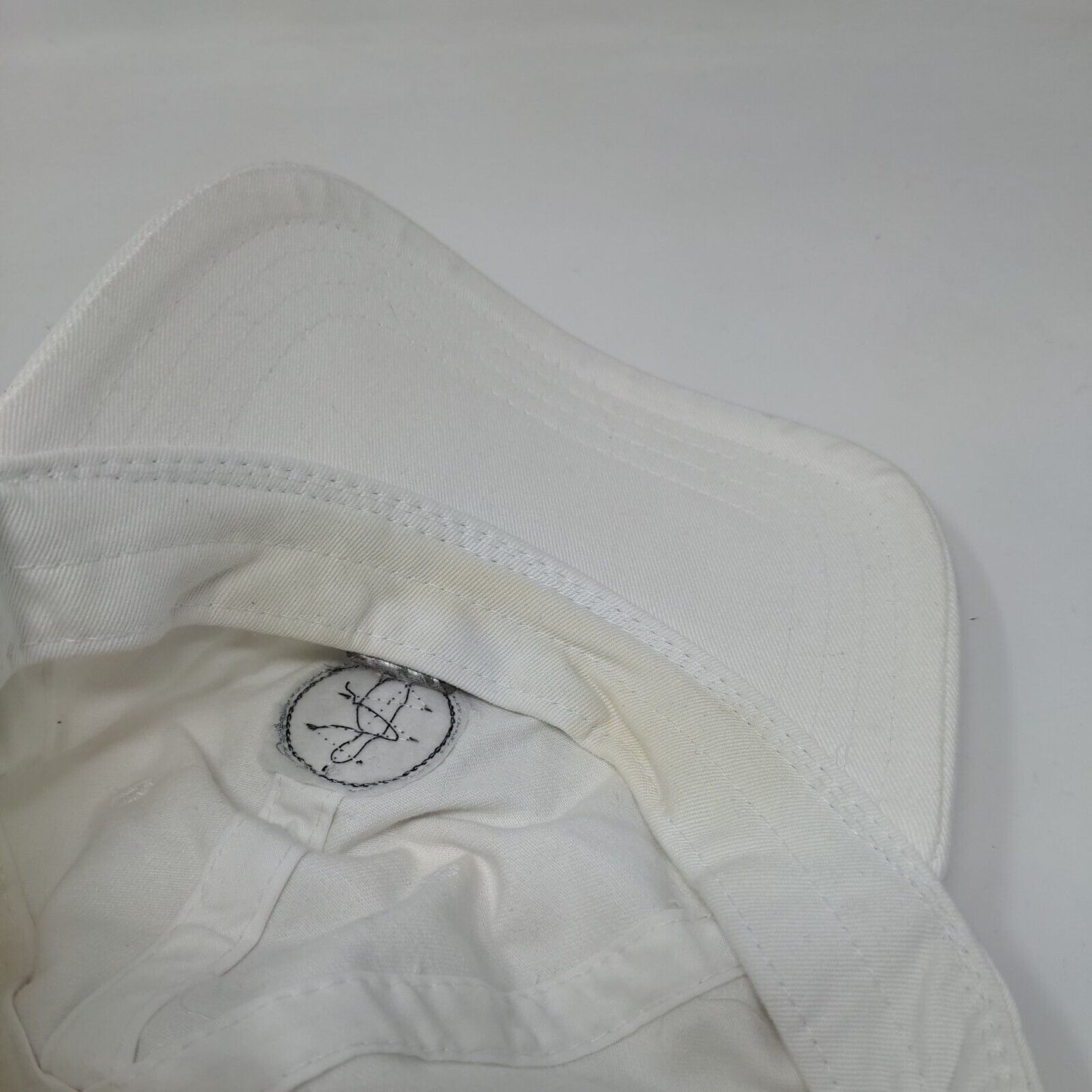 Bali Hai Las Vegas Slideback Hat White One Size Embroidered Adjustable