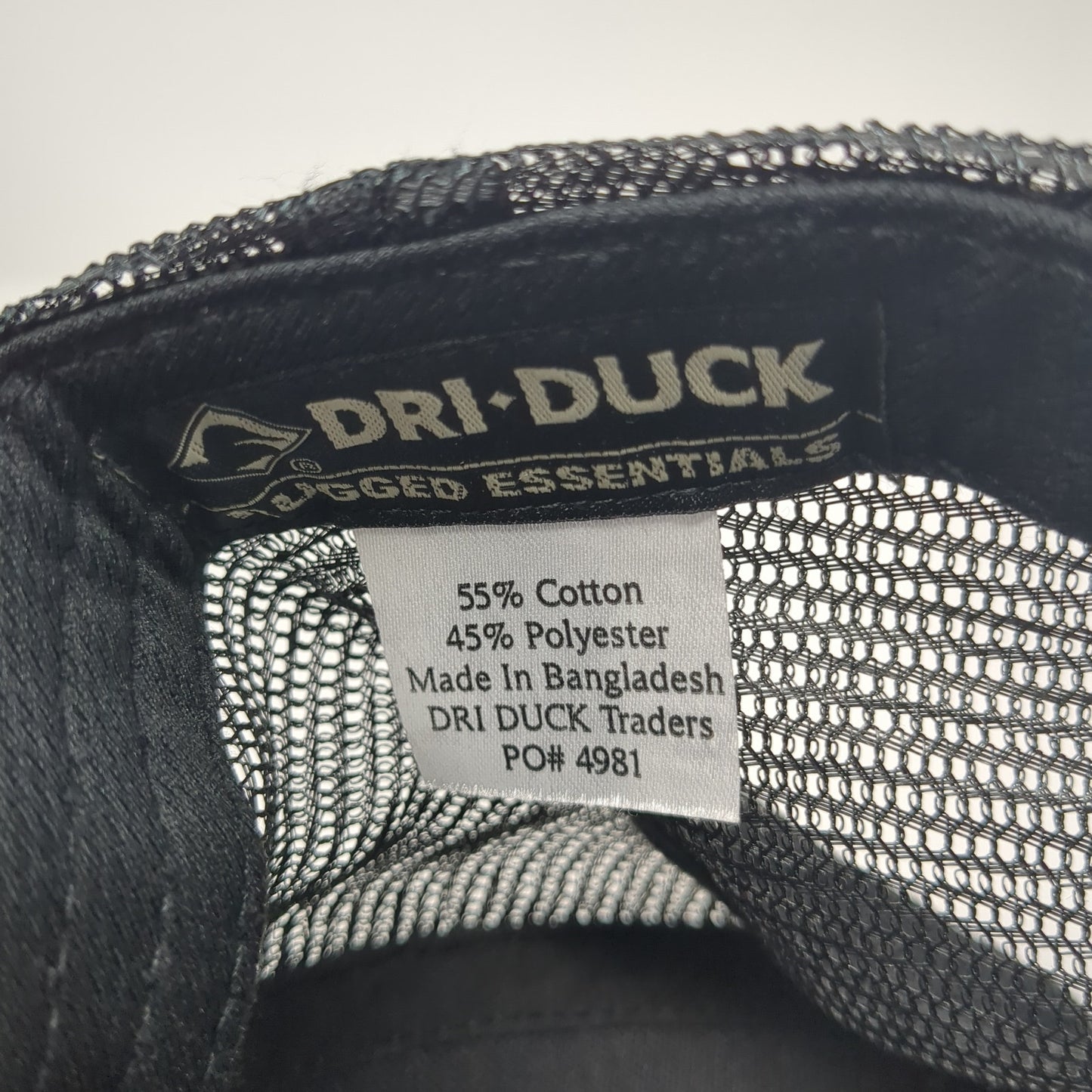 Webb's Patch Snapback Mesh Back Trucker Hat Green One Size Dri-Duck