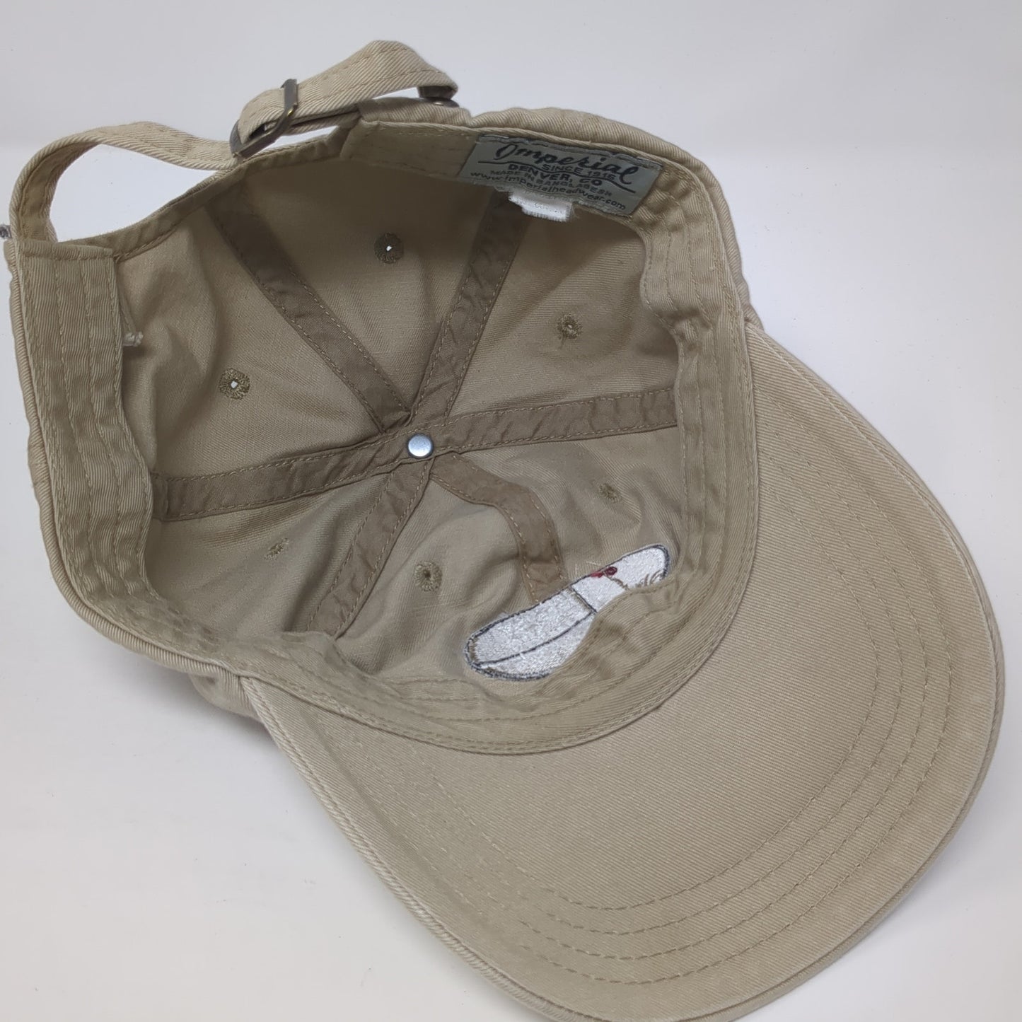 Staley Farms Golf Club Baseball Cap Brown One Size Adjustable 6 Panel Imperial