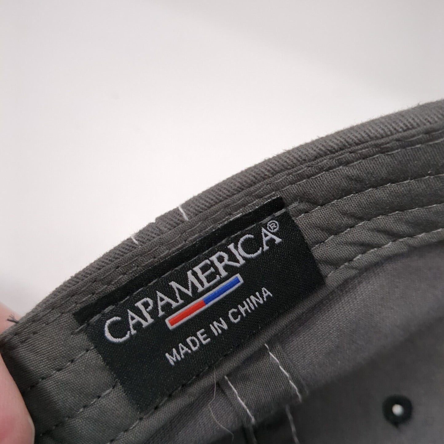 Turnage Materials & Contractors Inc Slideback Hat Gray One Size 6 Panel