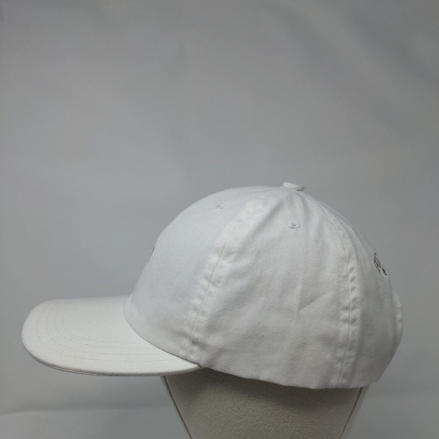 Excellence Playa Mujeres Mexico Strapback Hat White One Size Embroidered