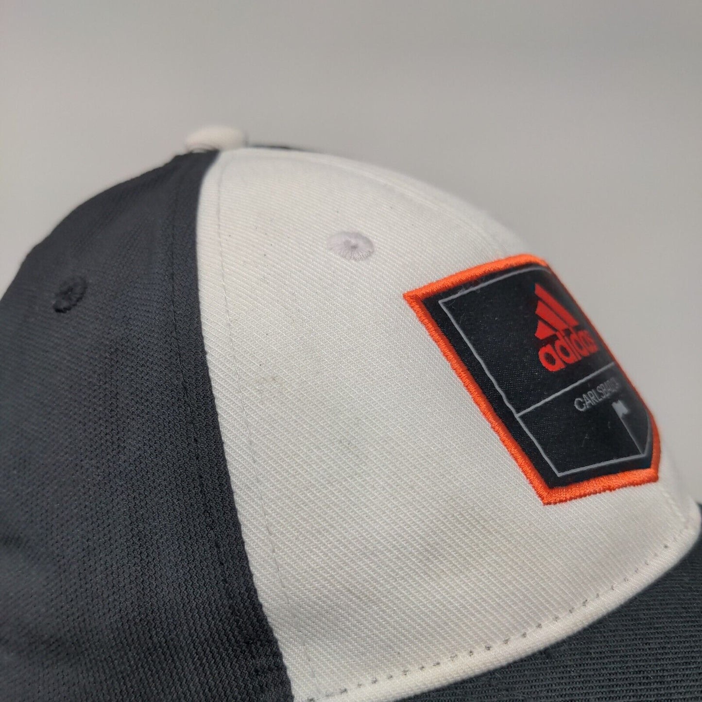 Adidas Carlsbad CA Snapback Hat Black OSFM Adjustable Colorblock 6 Panel