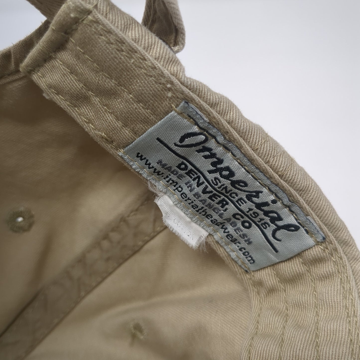 Staley Farms Golf Club Baseball Cap Brown One Size Adjustable 6 Panel Imperial