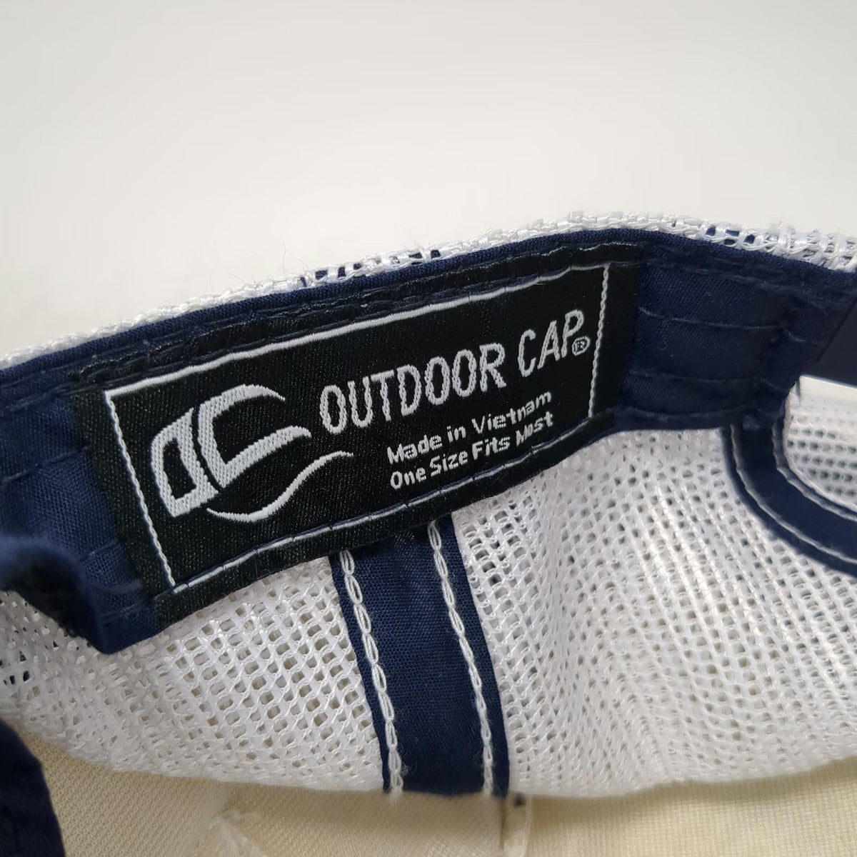 Outdoor Cap Tractor Supply Co Trucker Hat Blue One Size Rope Mesh Patch Snapback