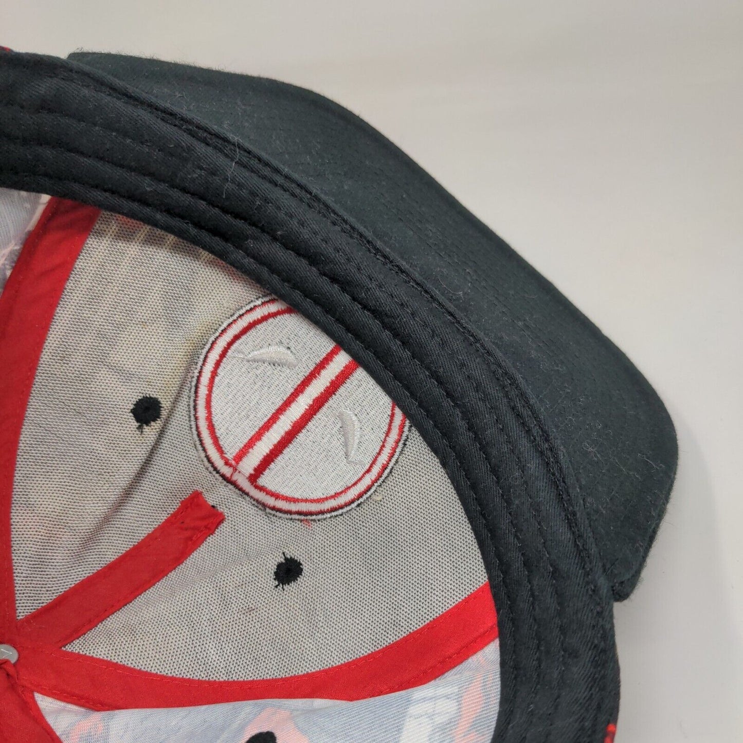 Marvel Deadpool Snapback Hat Multicolor OSFM Adjustable Vent Holes