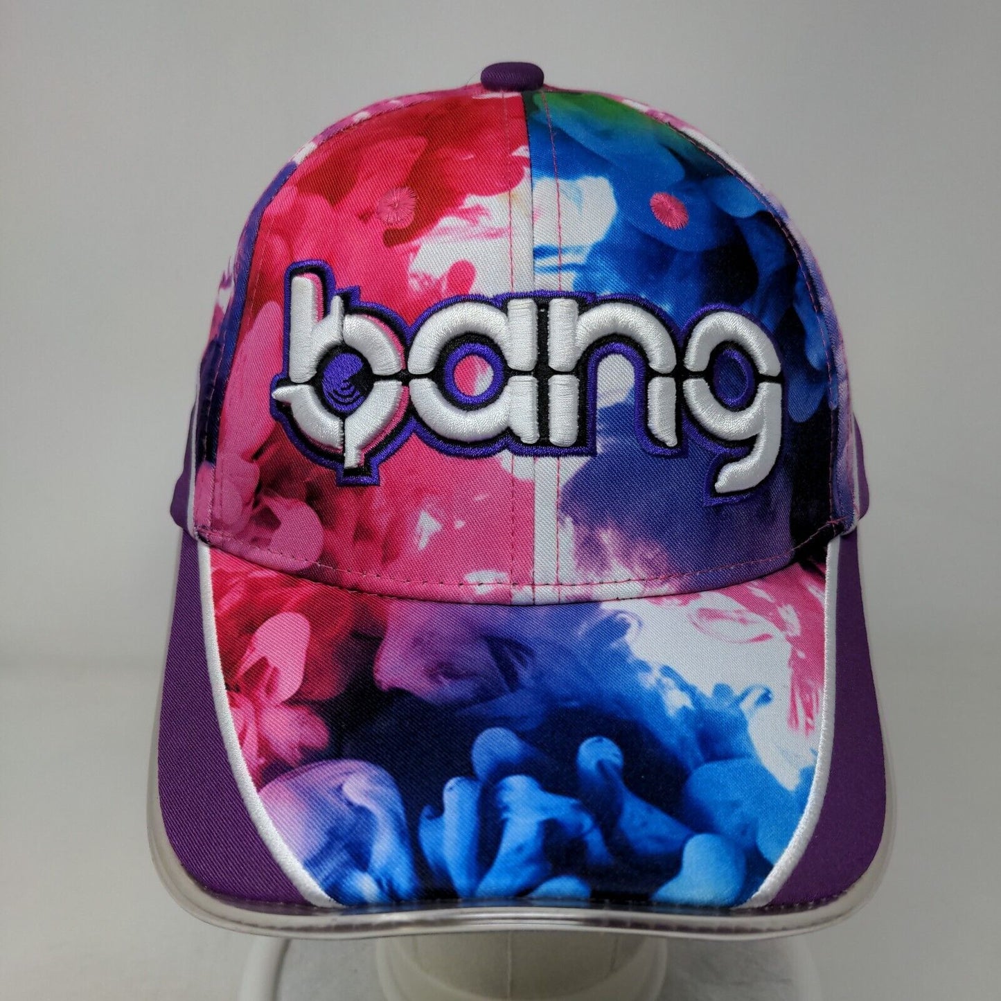 Bang Snapback Hat Multicolor One Size Adjustable Embroidered Smoke LED Light Up
