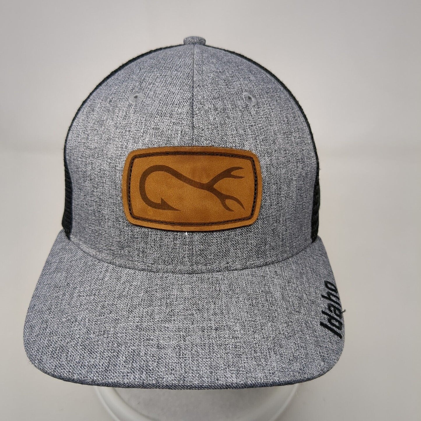 Arcadian Outfitters Trucker Hat Gray One Size Idaho Patch Mesh Back