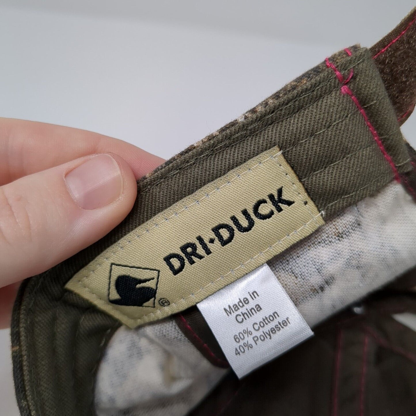 Built Ford Tough Strapback Hat Camo One Size Dri-Duck Hunting Outdoor