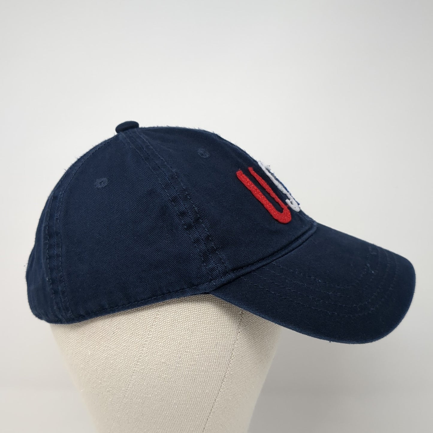 USA Slideback Hat Blue One Size Adjustable Embroidered Old Navy Outdoor