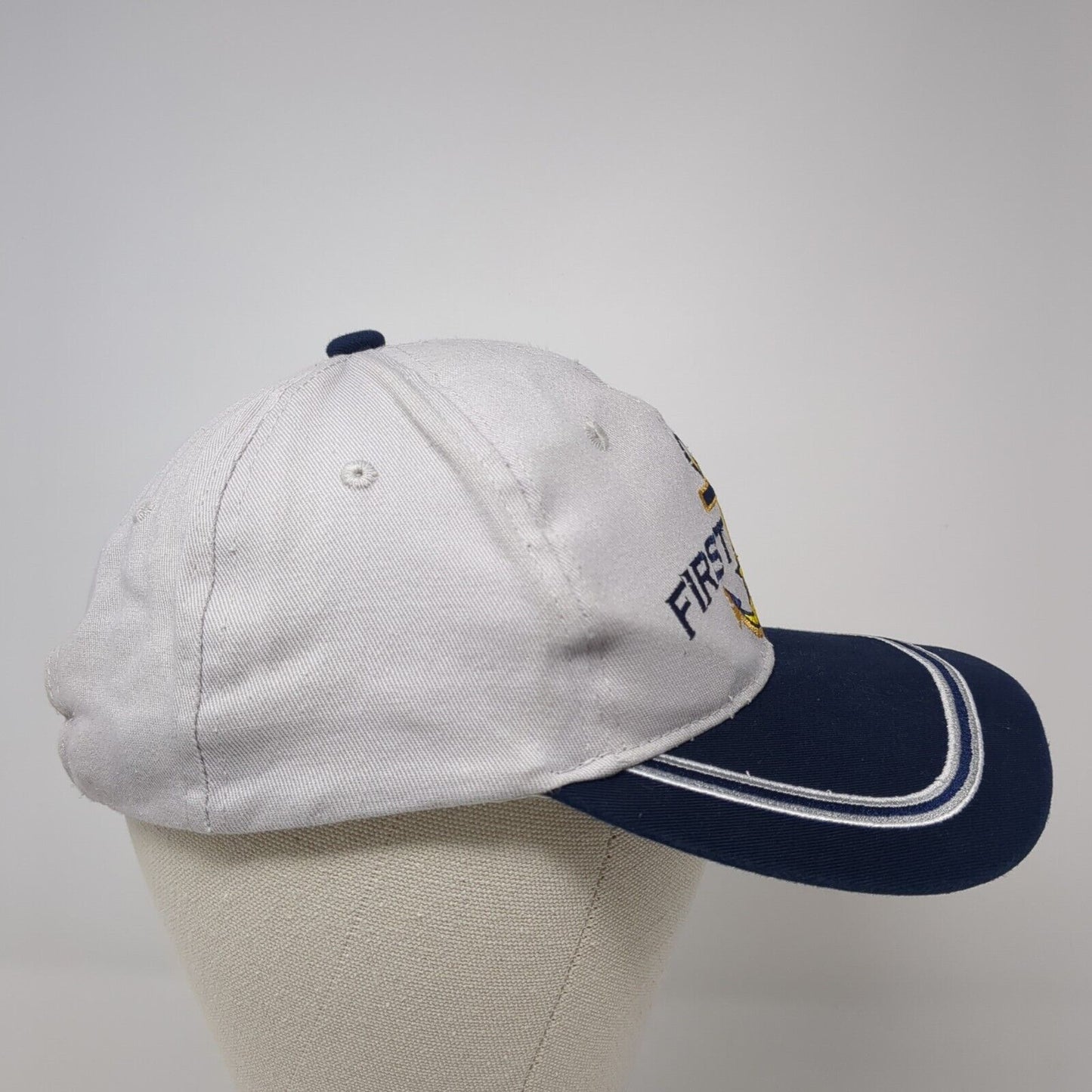 First Mate Slideback Hat Multi One Size Adjustable Embroidered PopCrew