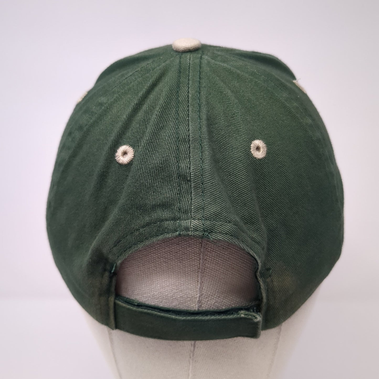 Nevada Muleys Strapback Baseball Cap Green One Size Adjustable Embroidered Otto