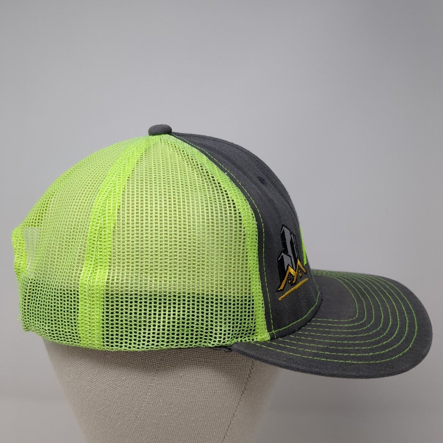 AVIG Snapback Mesh Back Trucker Hat Multi One Size Adjustable NV Caps