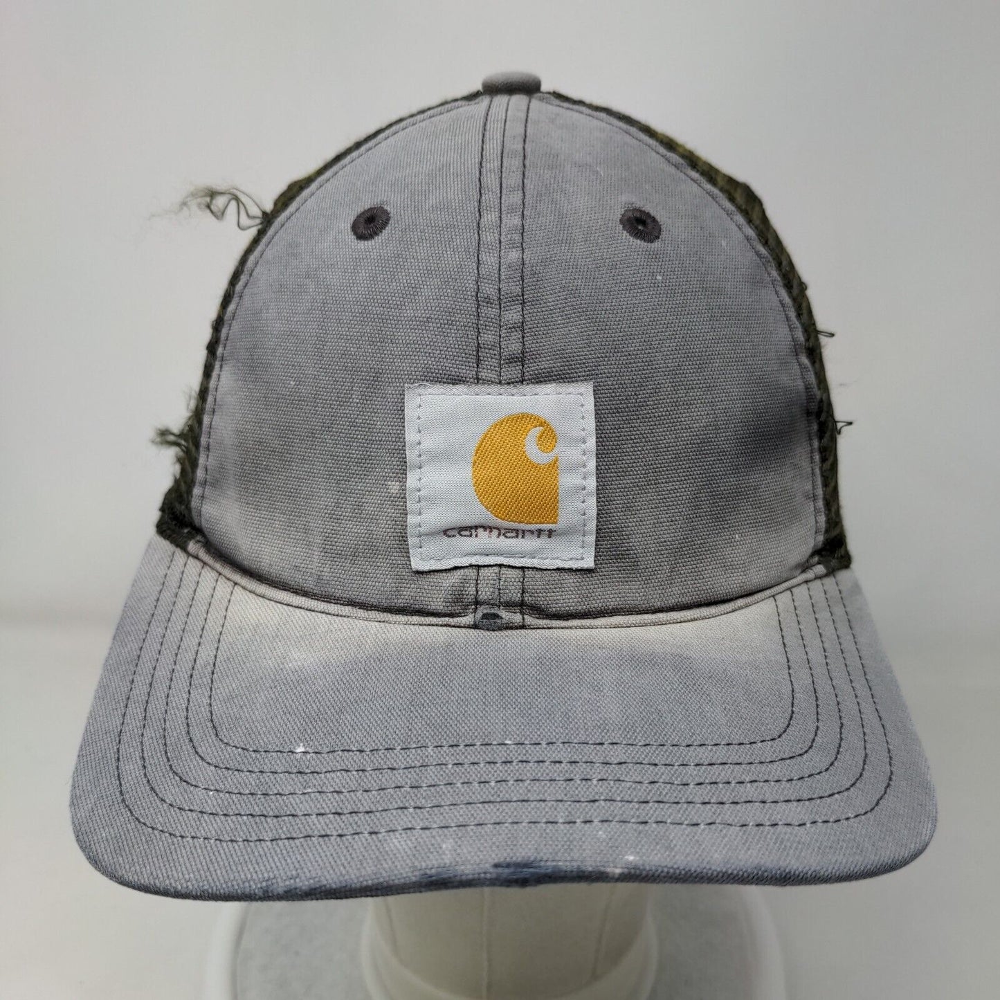 Carhartt Snapback Trucker Hat Multicolor OSFA Adjustable Mesh Back Cotton