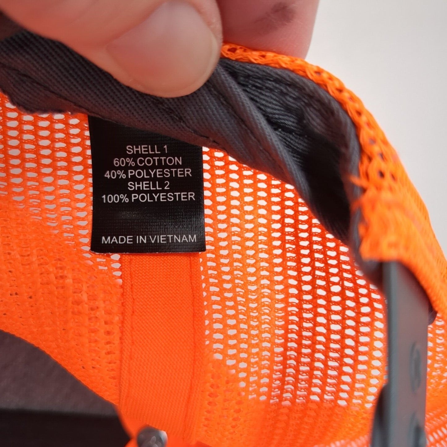 Axiom Construction Snapback Trucker Hat Multicolor One Size Mesh Back