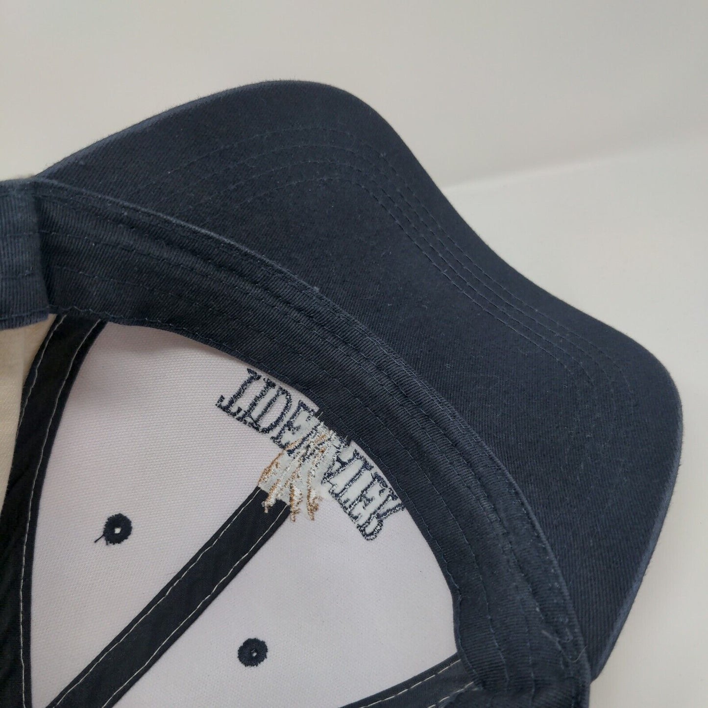 Tidewater Strapback Hat Tan OSFA Embroidered American Dry Goods