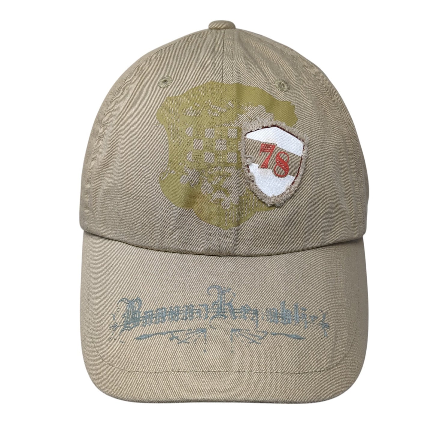 Banana Republic 78 Slideback Baseball Cap Brown One Size Adjustable Embroidered
