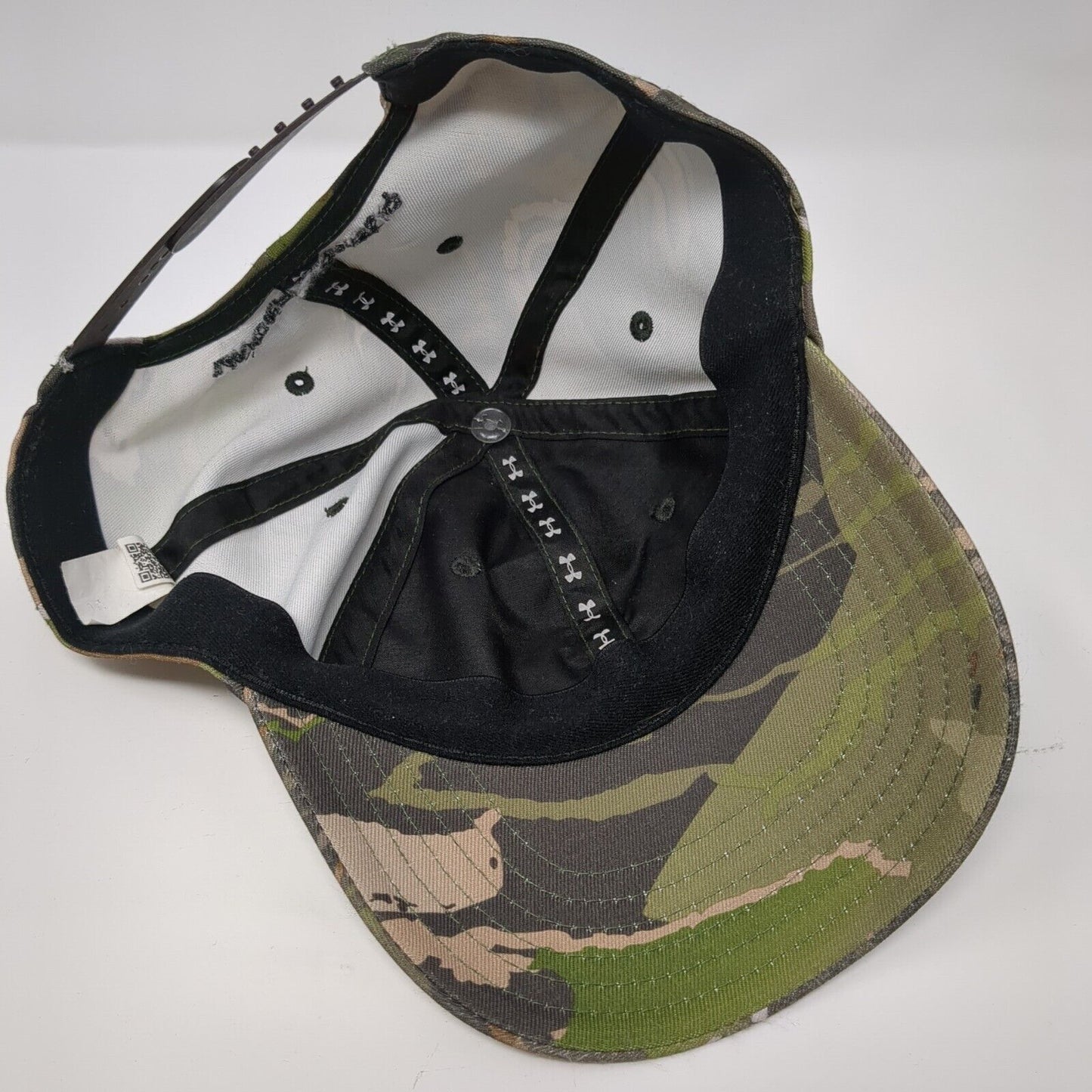 Under Armour Snapback Hat Camouflage Youth OSFA Adjustable Embroidered