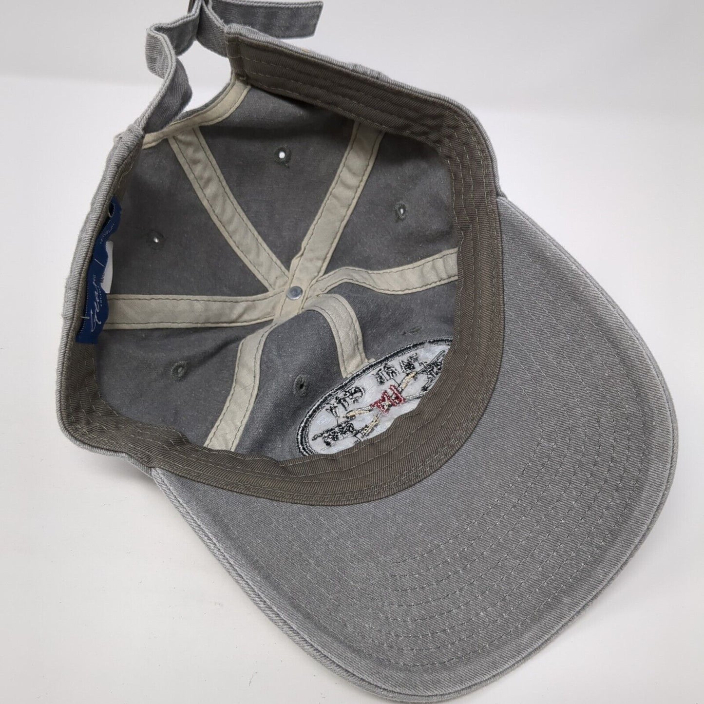 Park City Est 1884 Elev. 10,026Ft Slideback Hat Gray OS Adjustable 6 Panel Gear