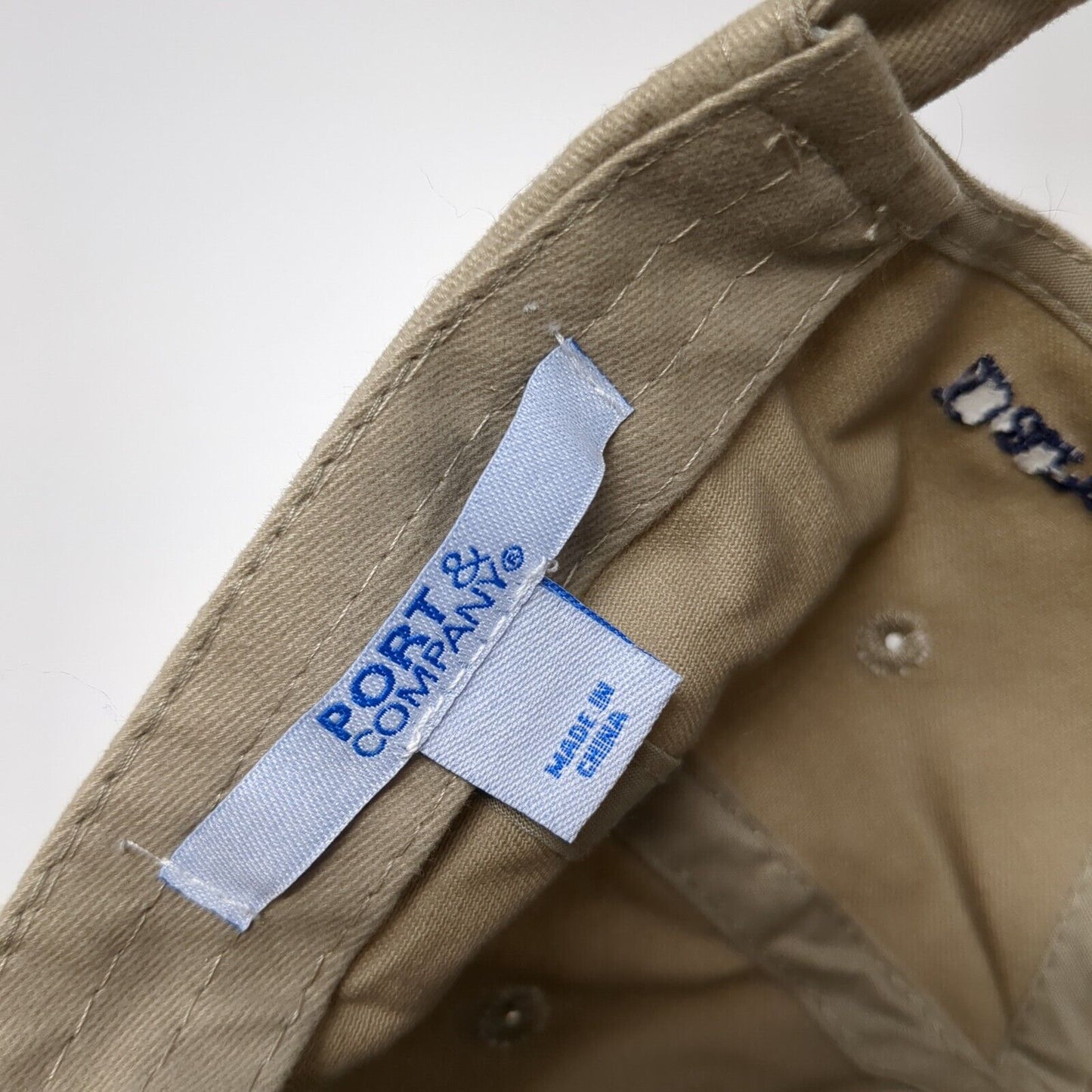 WCE Dare To Dream Slideback Hat Tan One Size Adjustable 6 Panel Port & Company