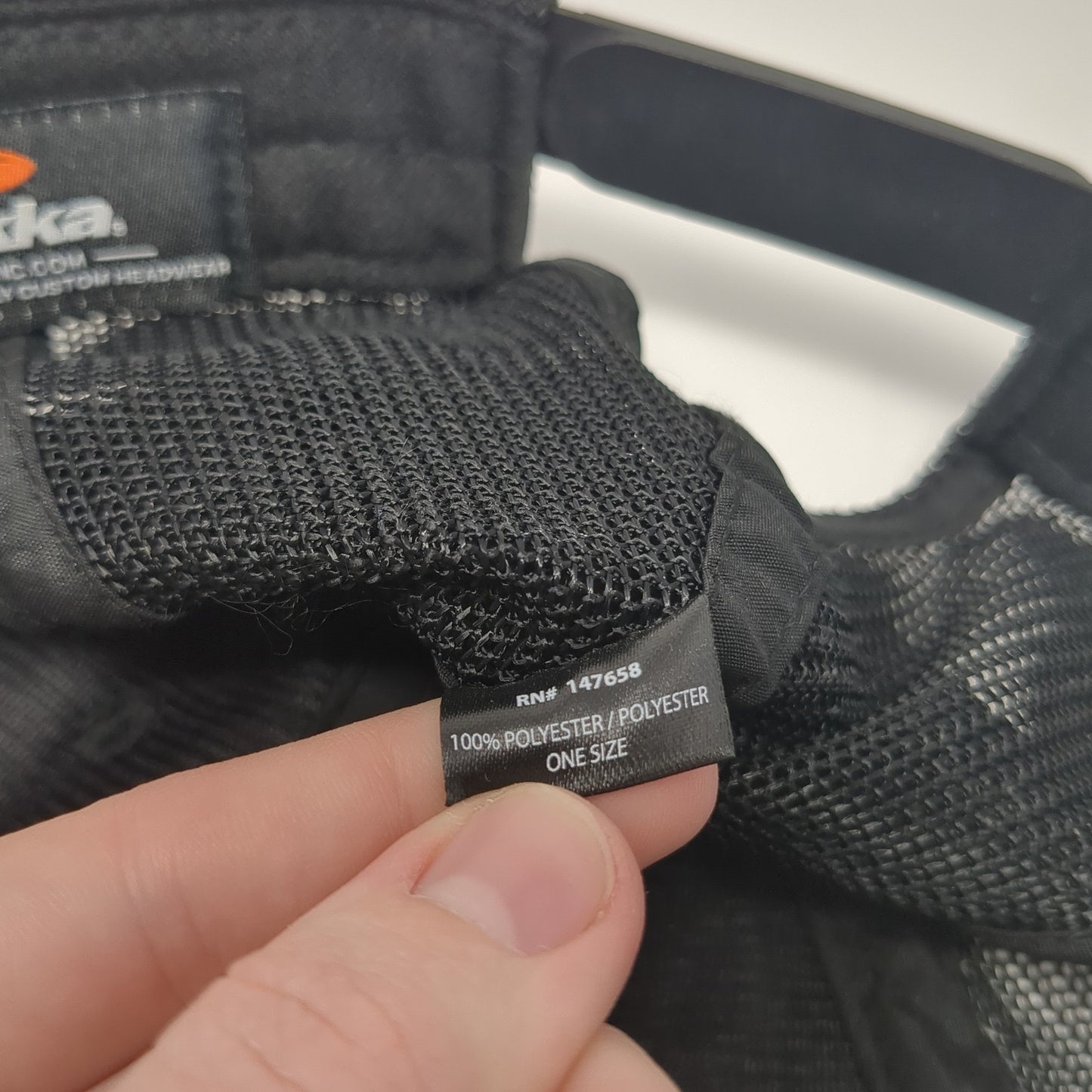 Sage Lakes Snapback Trucker Hat Gray One Size Adjustable Mesh Back Pukka