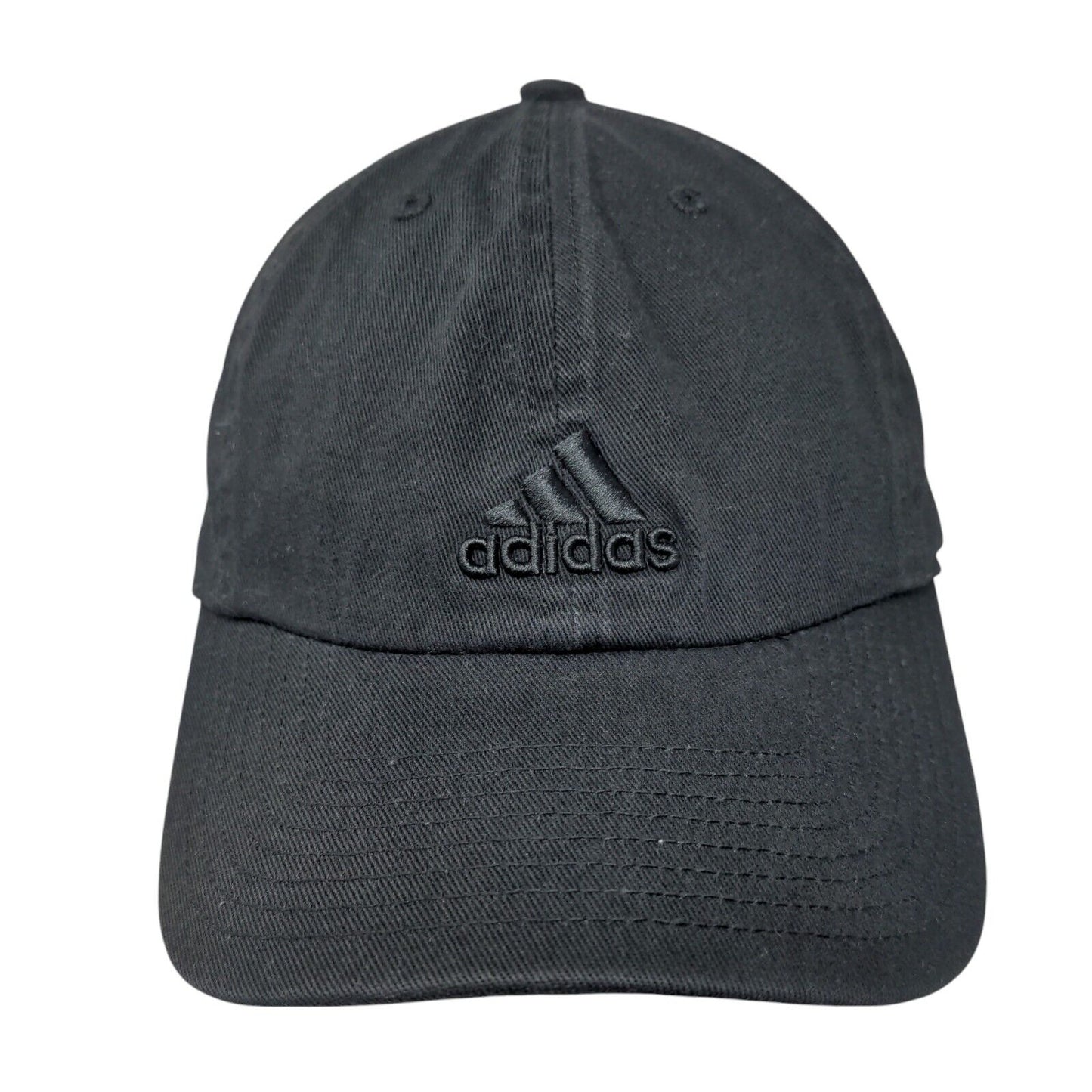Adidas 3 Stripes Slideback Hat Black One Size Adjustable Climalite