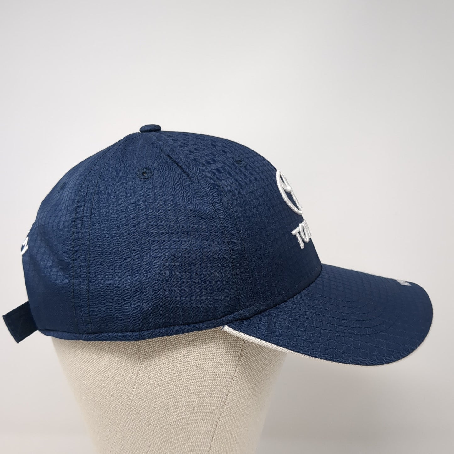 Hometown Toyota Strapback Hat Blue One Size Embroidered Solid 6 Panel