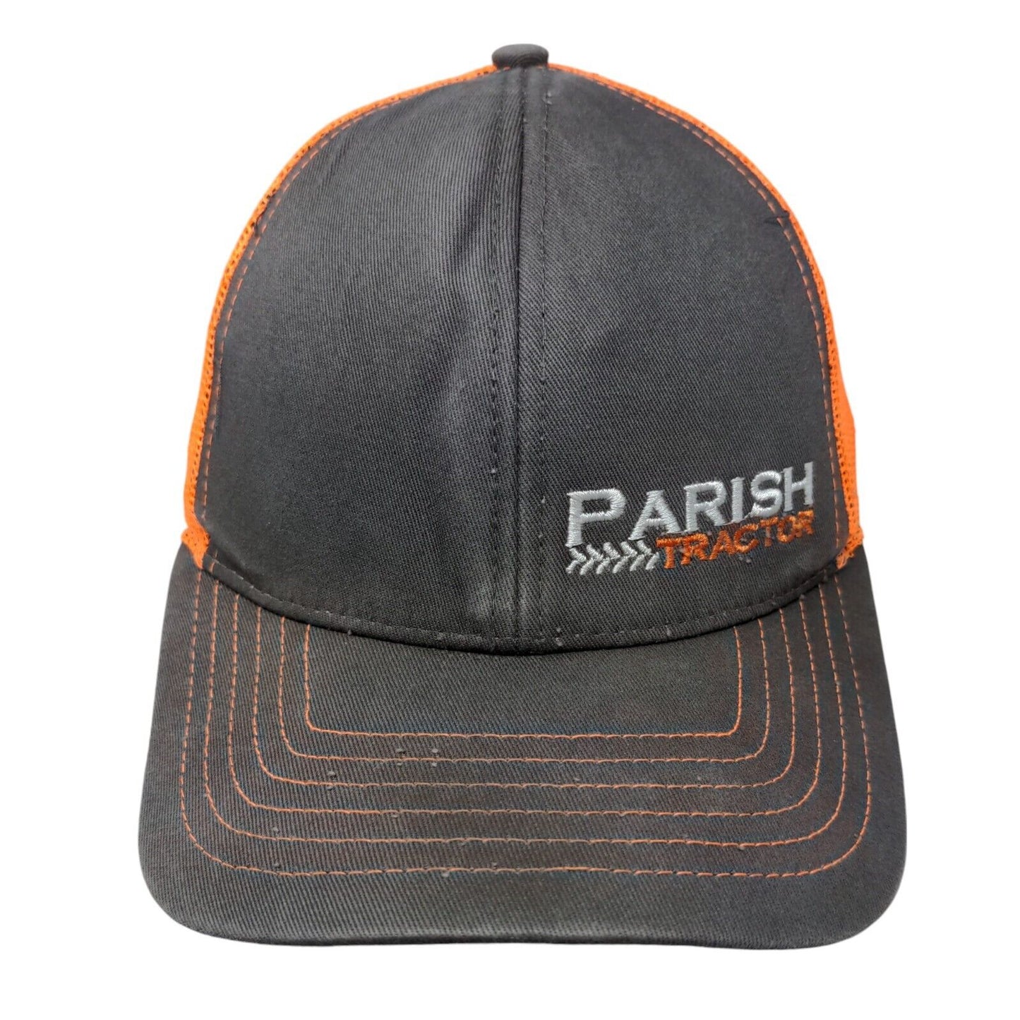 Parish Tractor Kubota Snapback Mesh Back Trucker Hat Multicolor OSFM