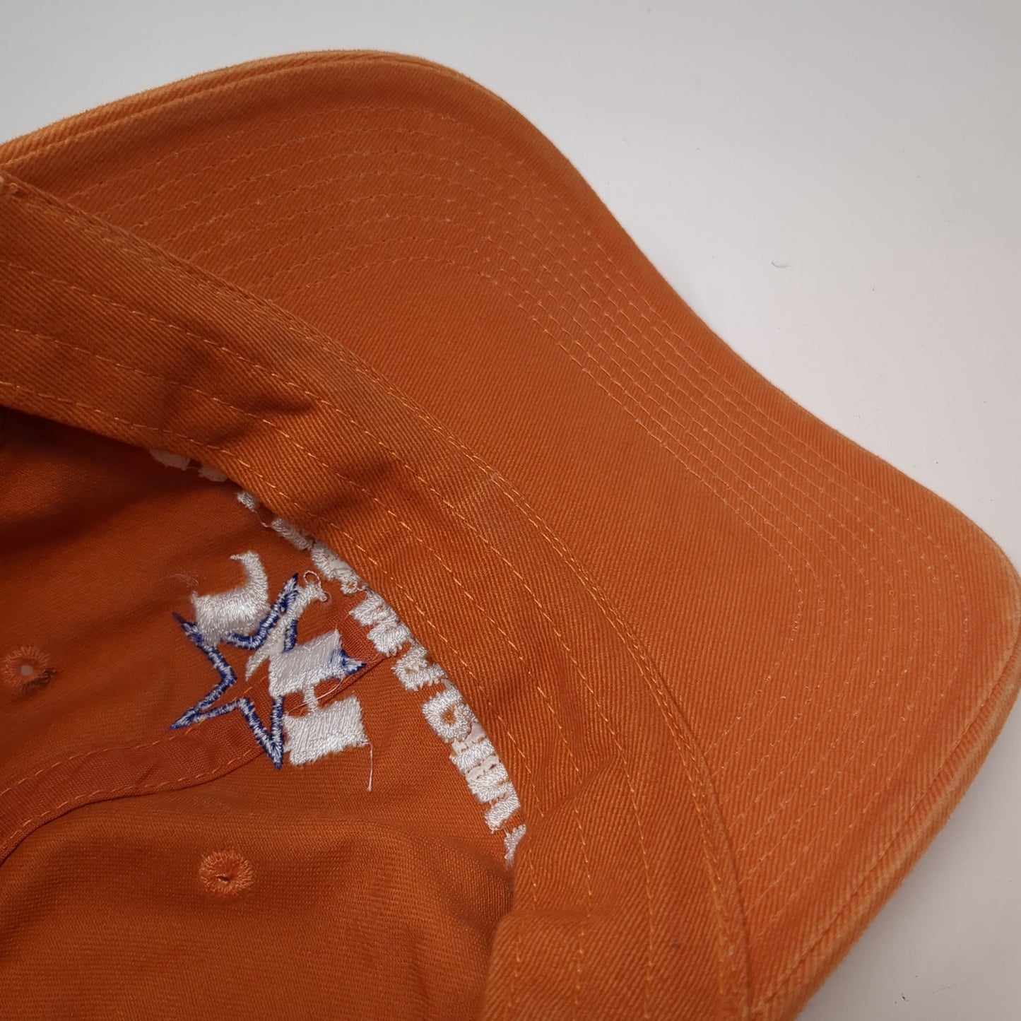 Sales & Marine Strapback Baseball Cap Orange One Size Adjustable Port Authority